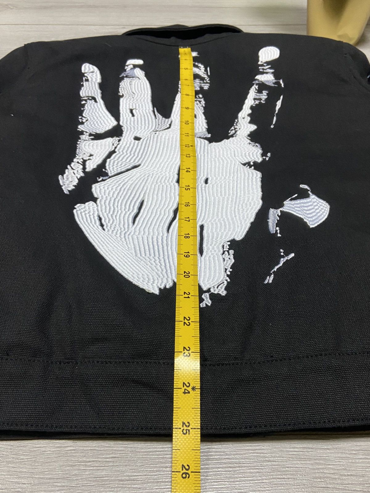 Revenge XXXTENTACION KILL WORK M JACKET BLACK big palm hand Size US M / EU 48-50 / 2 - 15 Thumbnail