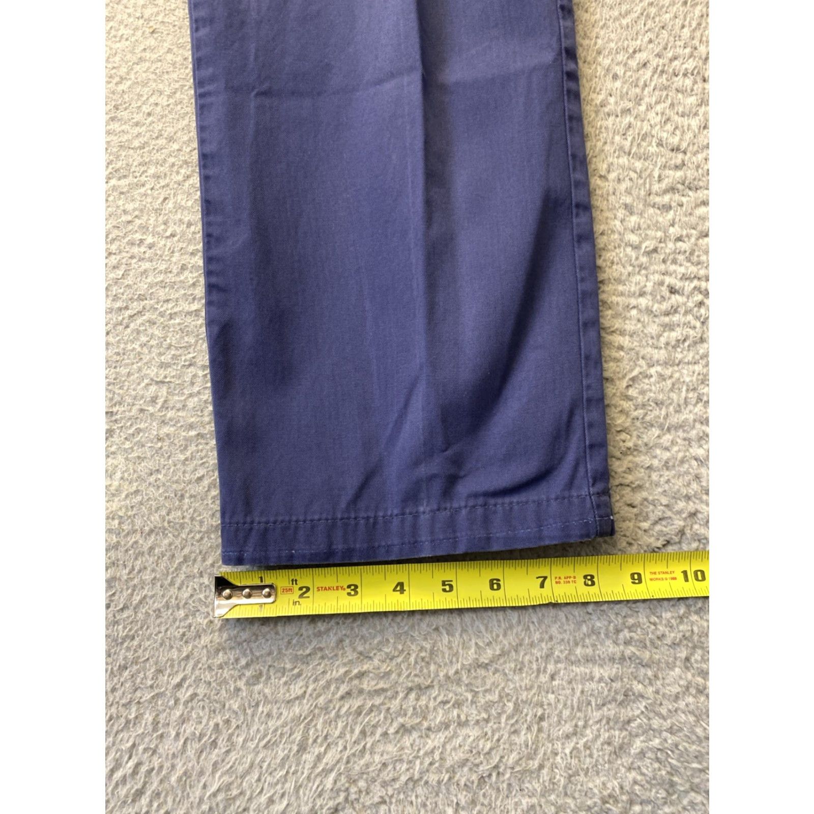 Brooks Brothers Brooks Brothers Chino Pants Mens 36x32 Blue Dress Slacks Flat Front Zip Solid Cotton 32 Inseam Straight Leg Preppy Vintage: No Size US 36 / EU 52 - 5 Thumbnail
