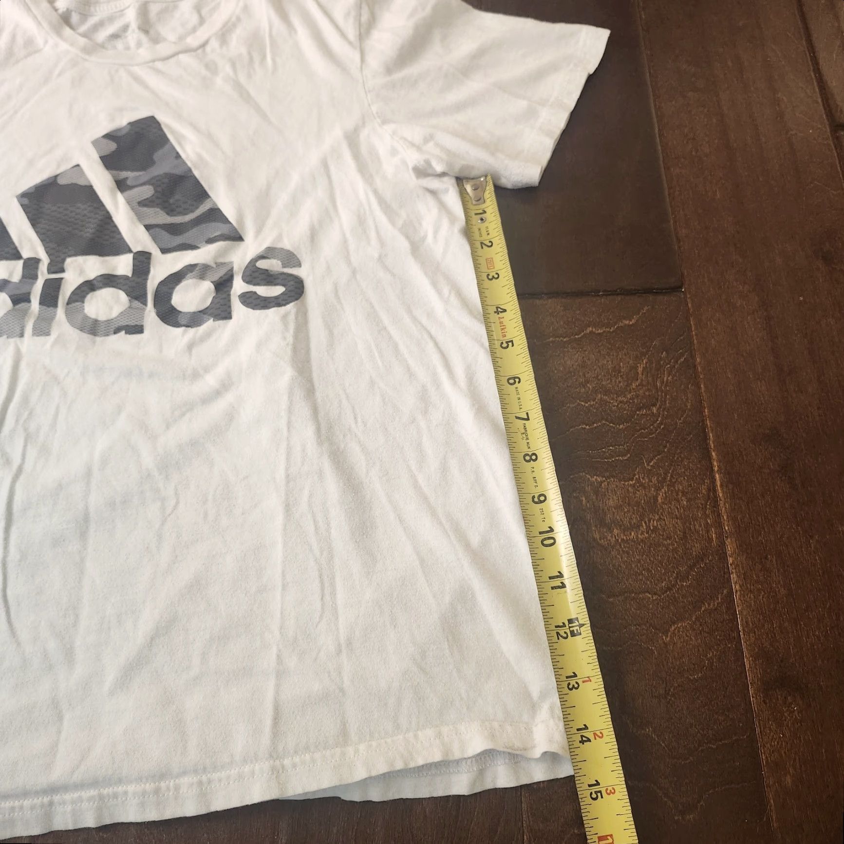 Adidas Adidas Men's T-Shirt M White Camo Graphic Short Sleeve Crew Neck Logo Modern Designer Classic Mens Size US M / EU 48-50 / 2 - 5 Thumbnail
