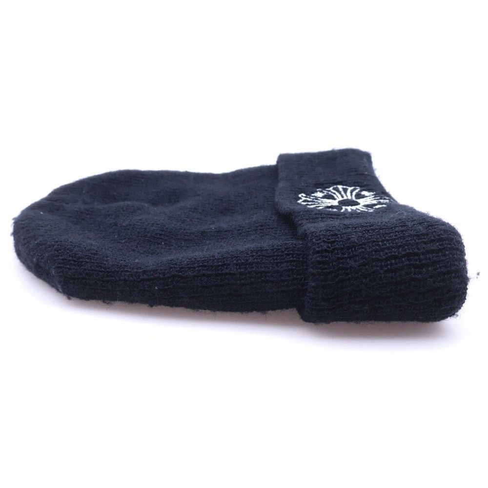 Chrome Hearts Chrome Hearts Wool Watch Cap Black Beanie Hat Size ONE SIZE - 4 Thumbnail