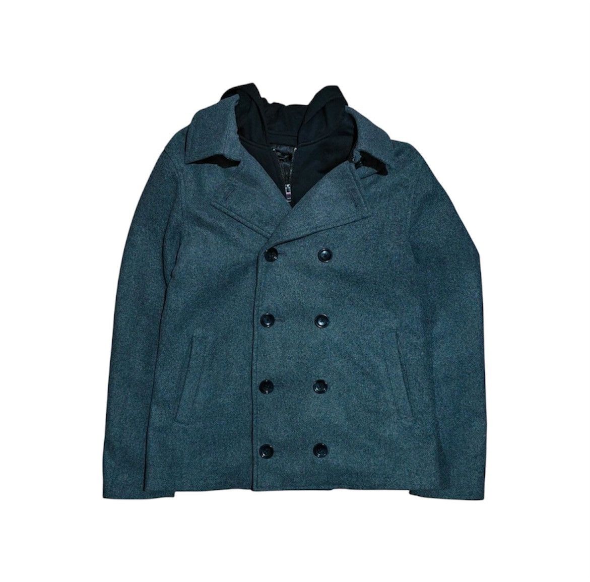 In The Attic 🔥 IN THE ATTIC Wool Hoodie Jacket Size US L / EU 52-54 / 3 - 1 Thumbnail