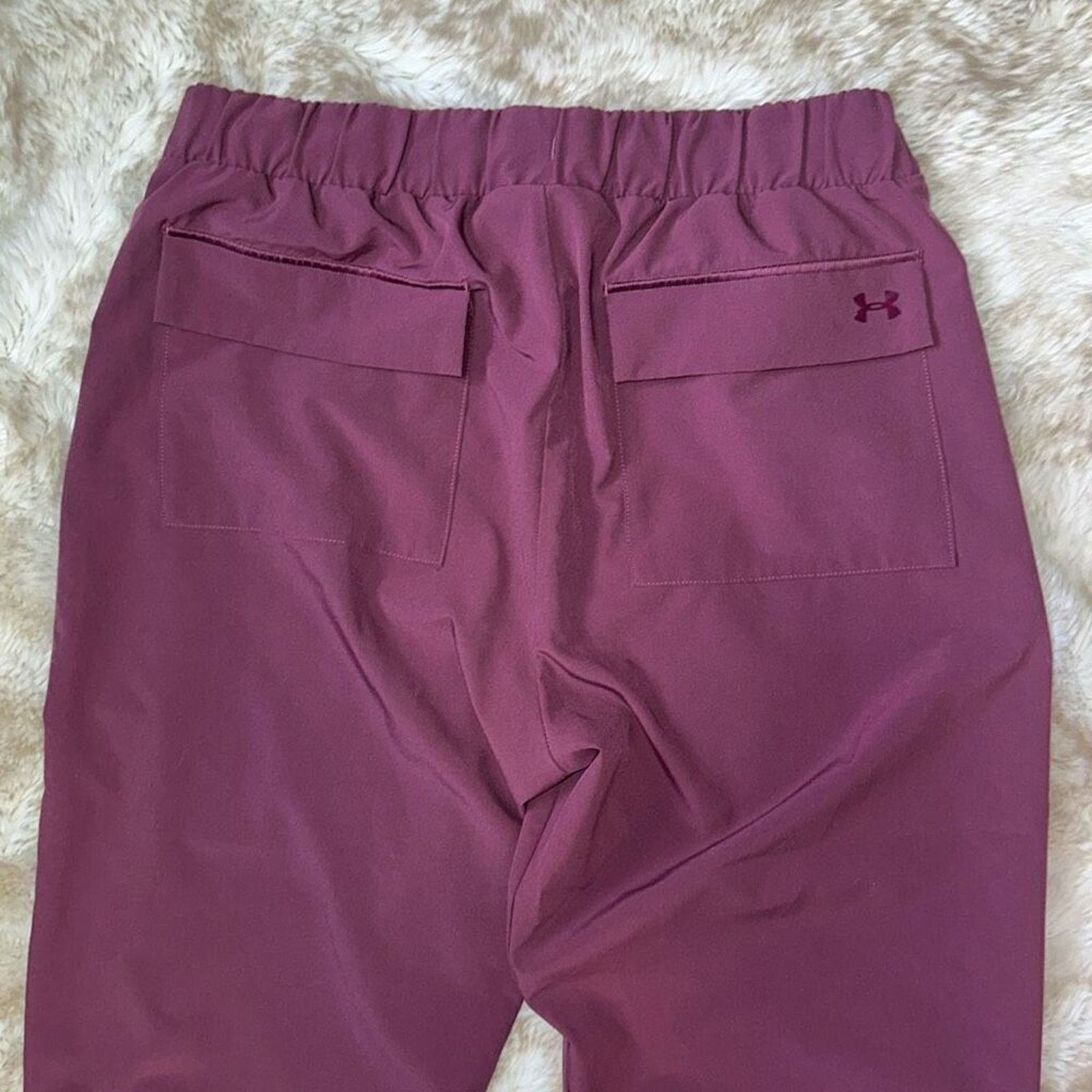 Under Armour Under Armour Maroon Straight Leg Pants | Sz M Size 30" / US 8 / IT 44 - 6 Thumbnail