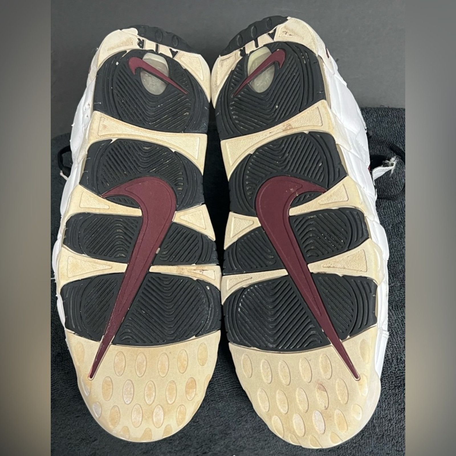 Nike Nike AIR MONEY White And Red Sneakers Mens AJ2998-100 Size US 11.5 / EU 44-45 - 8 Thumbnail