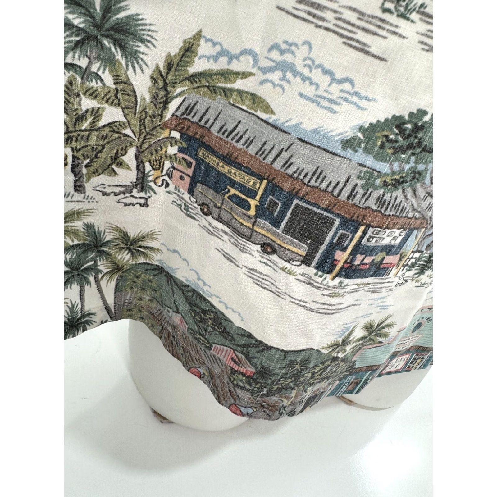 Reyn Spooner REYN SPOONER COMMEMORATIVE TRADITIONALS Reverse Print Aloha Pullover L Shirt Mens Multicolor Reversible Short Sleeve Button-Up Size US L / EU 52-54 / 3 - 4 Thumbnail