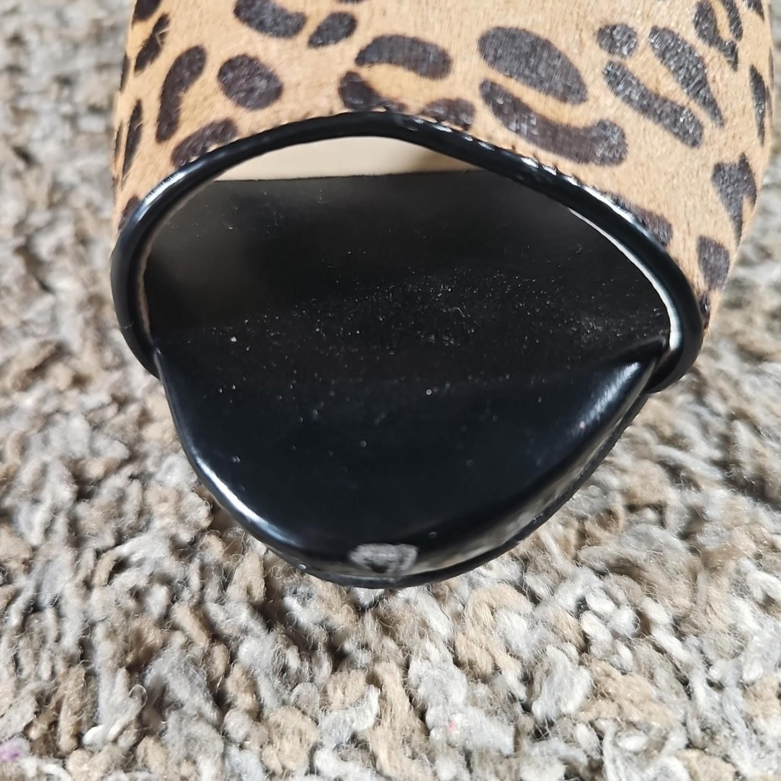 Other Ellen Tracy Vanna 8M Leopard Print Heels Real Cow Hair Size US 8 / IT 38 - 10 Thumbnail