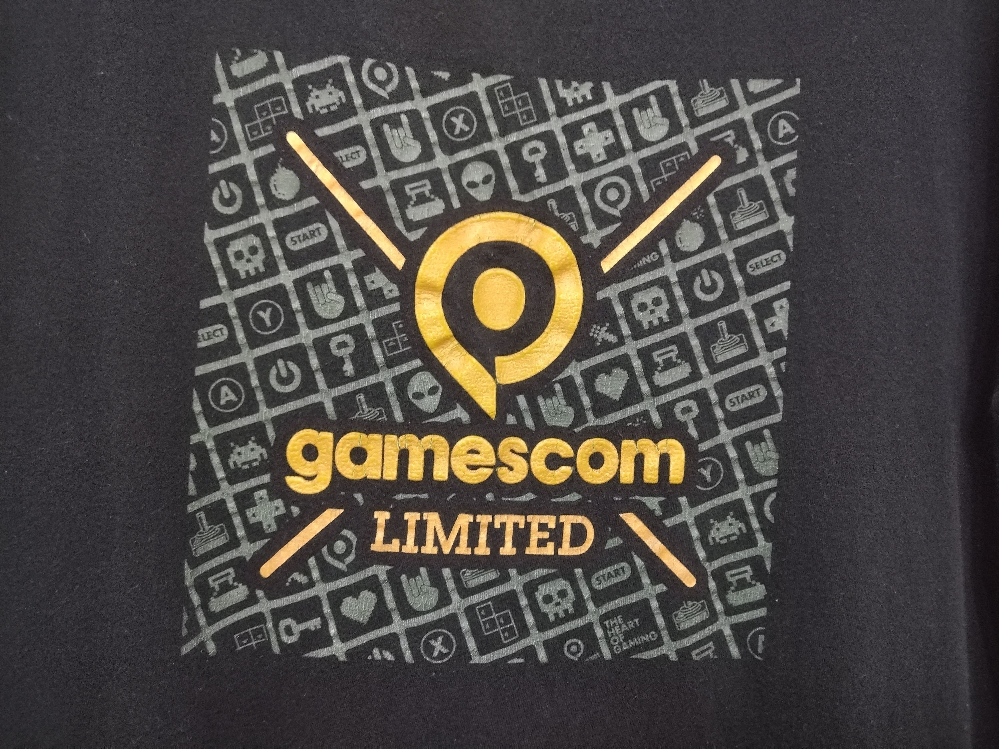 The Game 💥Steals🔥VINTAGE EPIC GAMESCOM LIMETED NICE PRINTED T SHIRT Size US XL / EU 56 / 4 - 6 Thumbnail