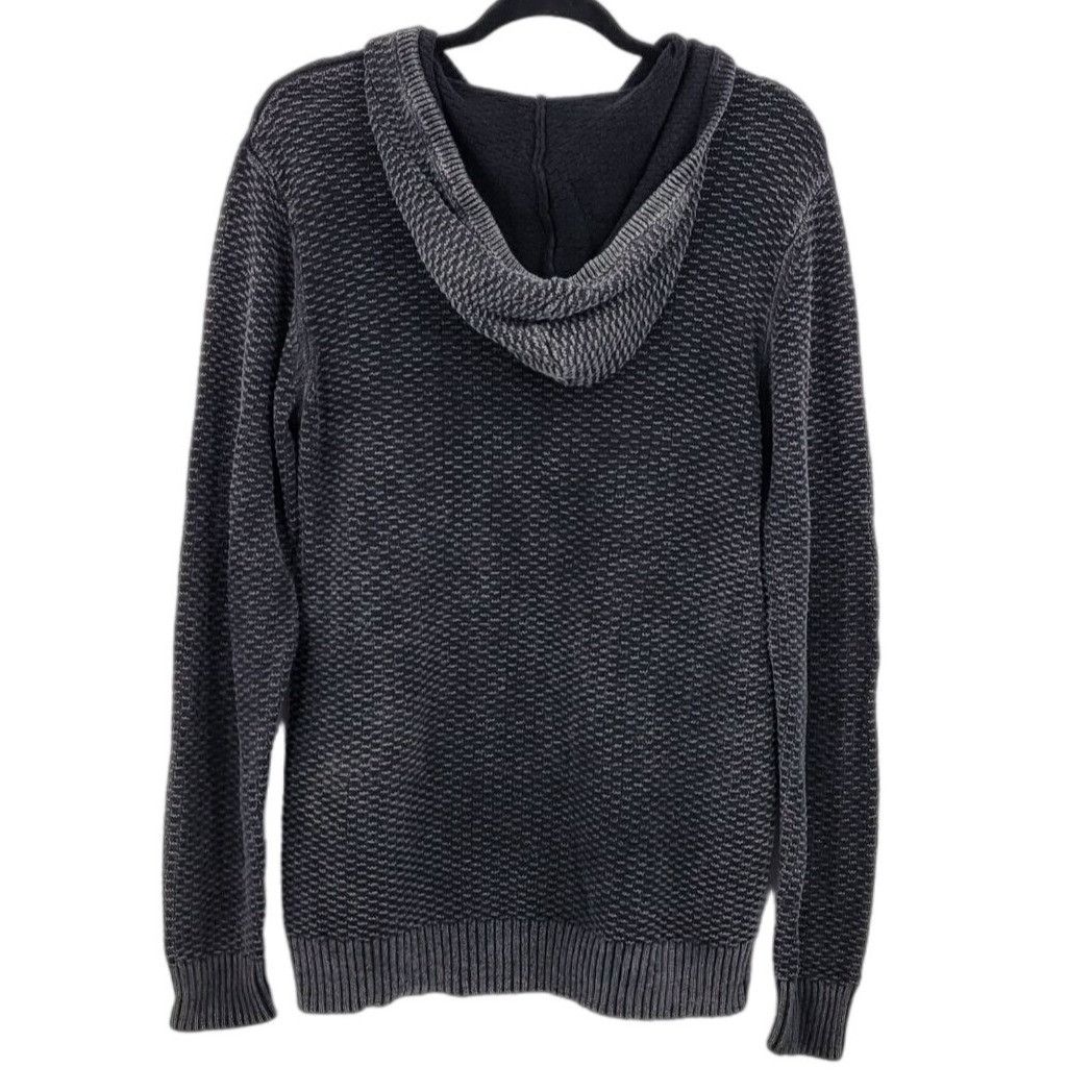 Modern Amusement Modern Amusement Grey Knit Pullover Hoodie M Textured Grunge Size US M / EU 48-50 / 2 - 11 Thumbnail