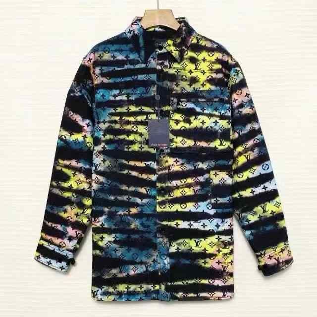 Louis Vuitton Louis Vuitton Harden Monogram Long Sleeve Shirt Size US M / EU 48-50 / 2 - 1 Thumbnail