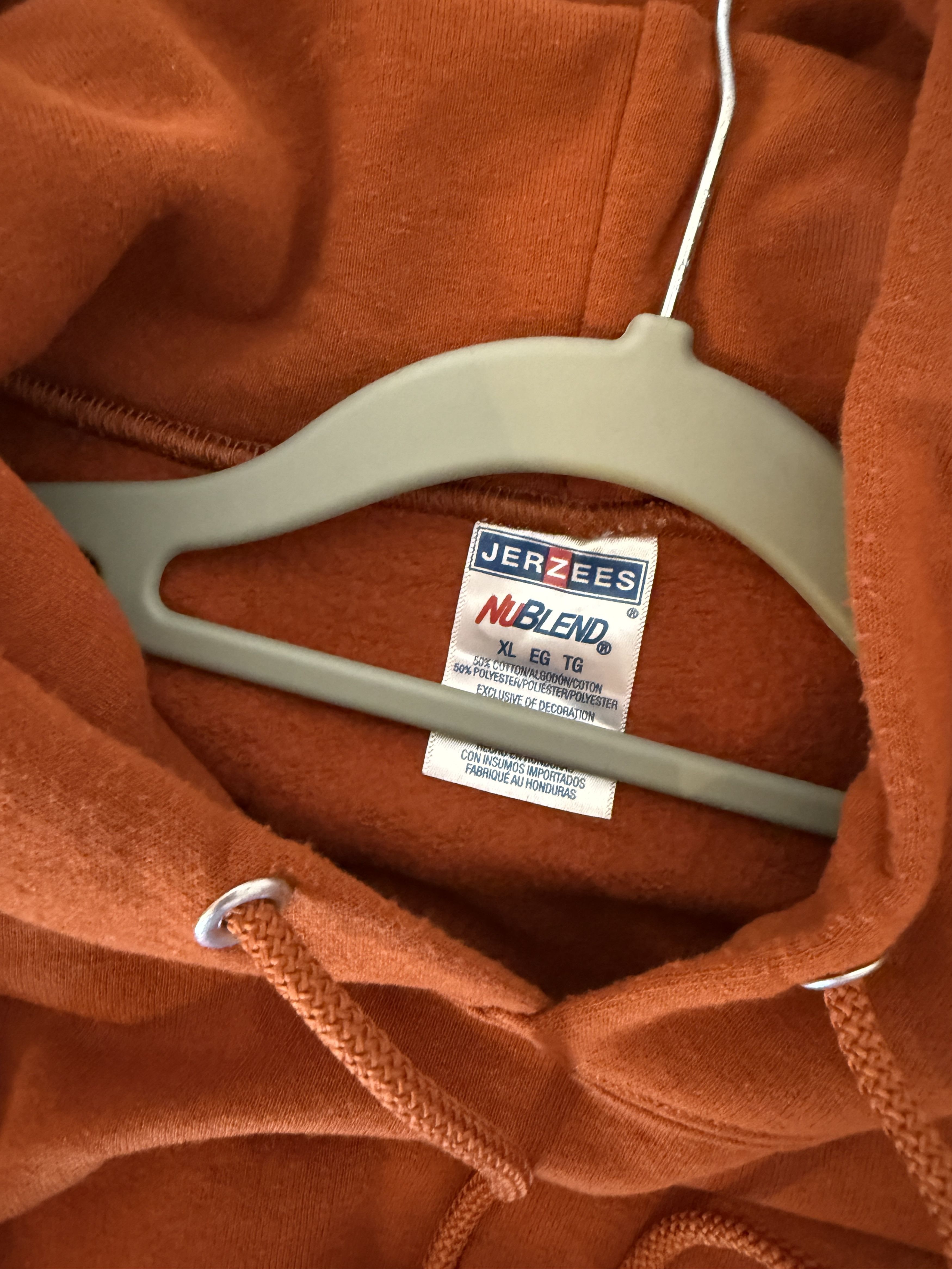 TeamSESH TeamSESH Rare Orange Monogram Skull Hoodie Size US XL / EU 56 / 4 - 3 Thumbnail