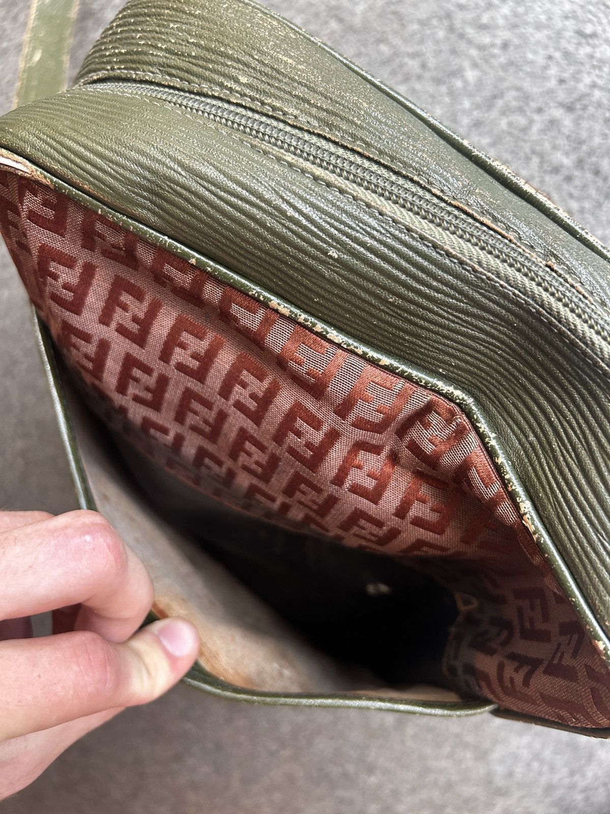 Fendi × Vintage Rare Vintage Fendi Monogram Shoulder Bag Size ONE SIZE - 19 Thumbnail