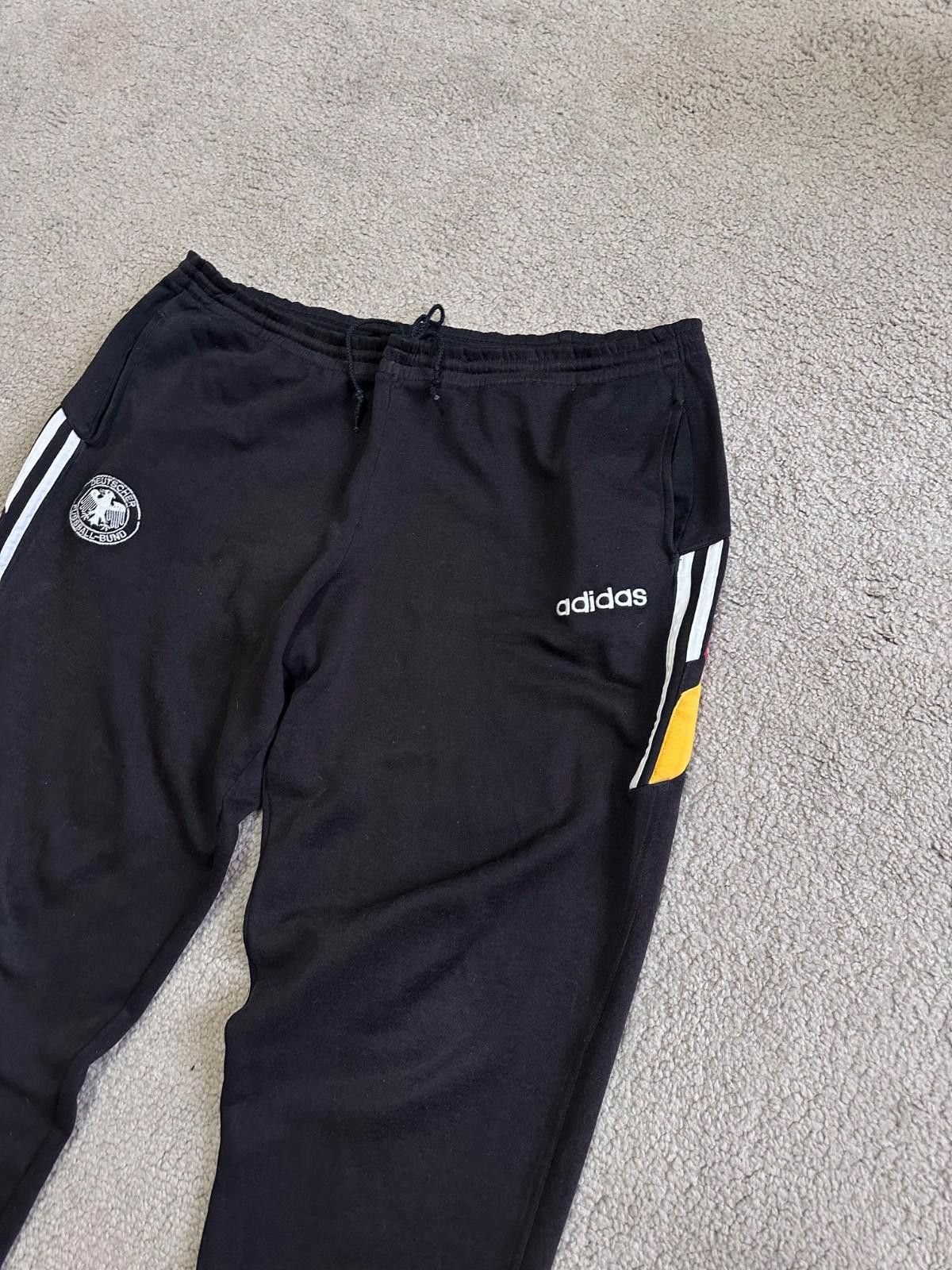Adidas 1996-97 Germany adidas Football Soccer Track Pants/Bottoms Size US 36 / EU 52 - 4 Thumbnail
