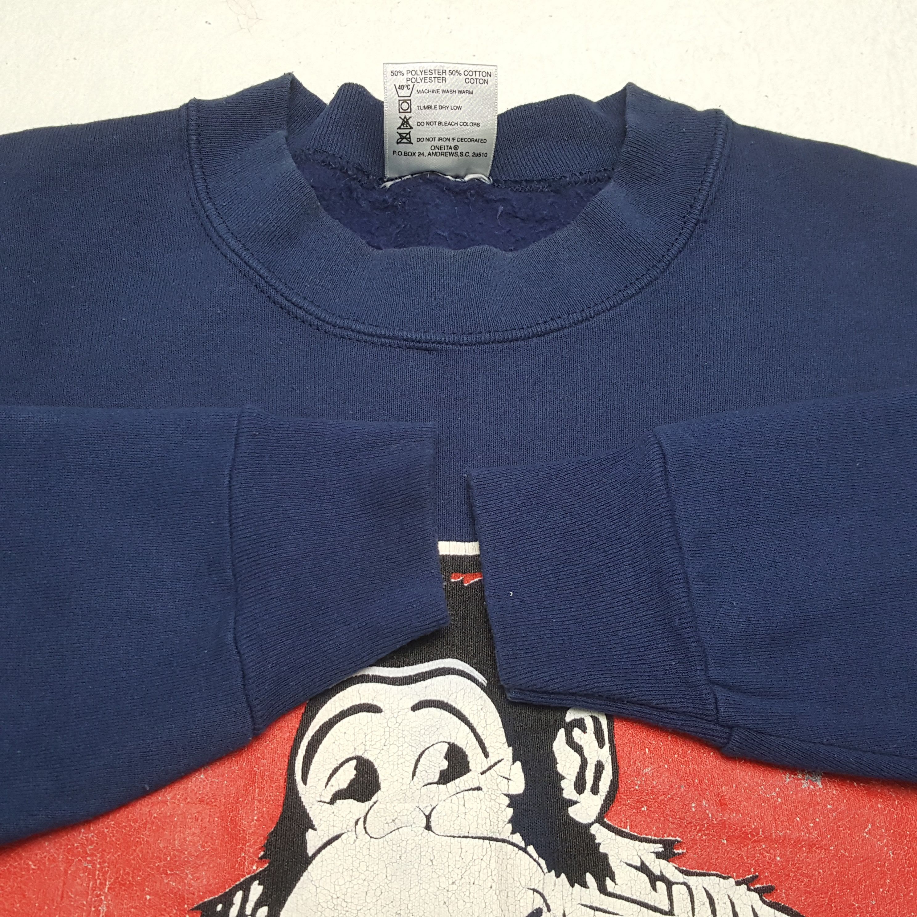 Ben Davis × Vintage BEN DAVIS Big Logo Design Vintage Sweatshirt Size US M / EU 48-50 / 2 - 7 Thumbnail