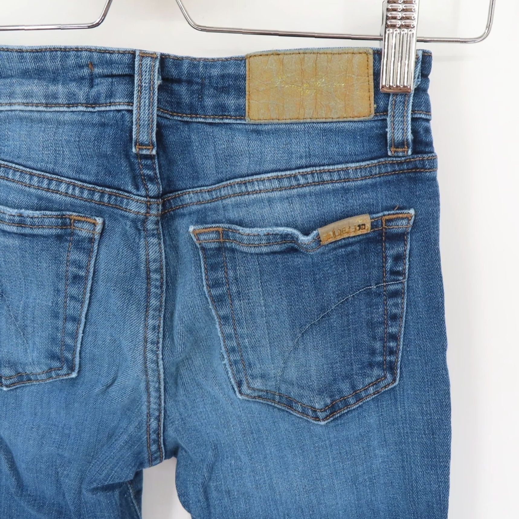 Vintage VINTAGE? No — Joe's Jeans Womens 24 Straight Ankle Medium Wash Solid Blue Denim Jeans Cotton Jacket? No Size 42" / US 20 - 6 Thumbnail