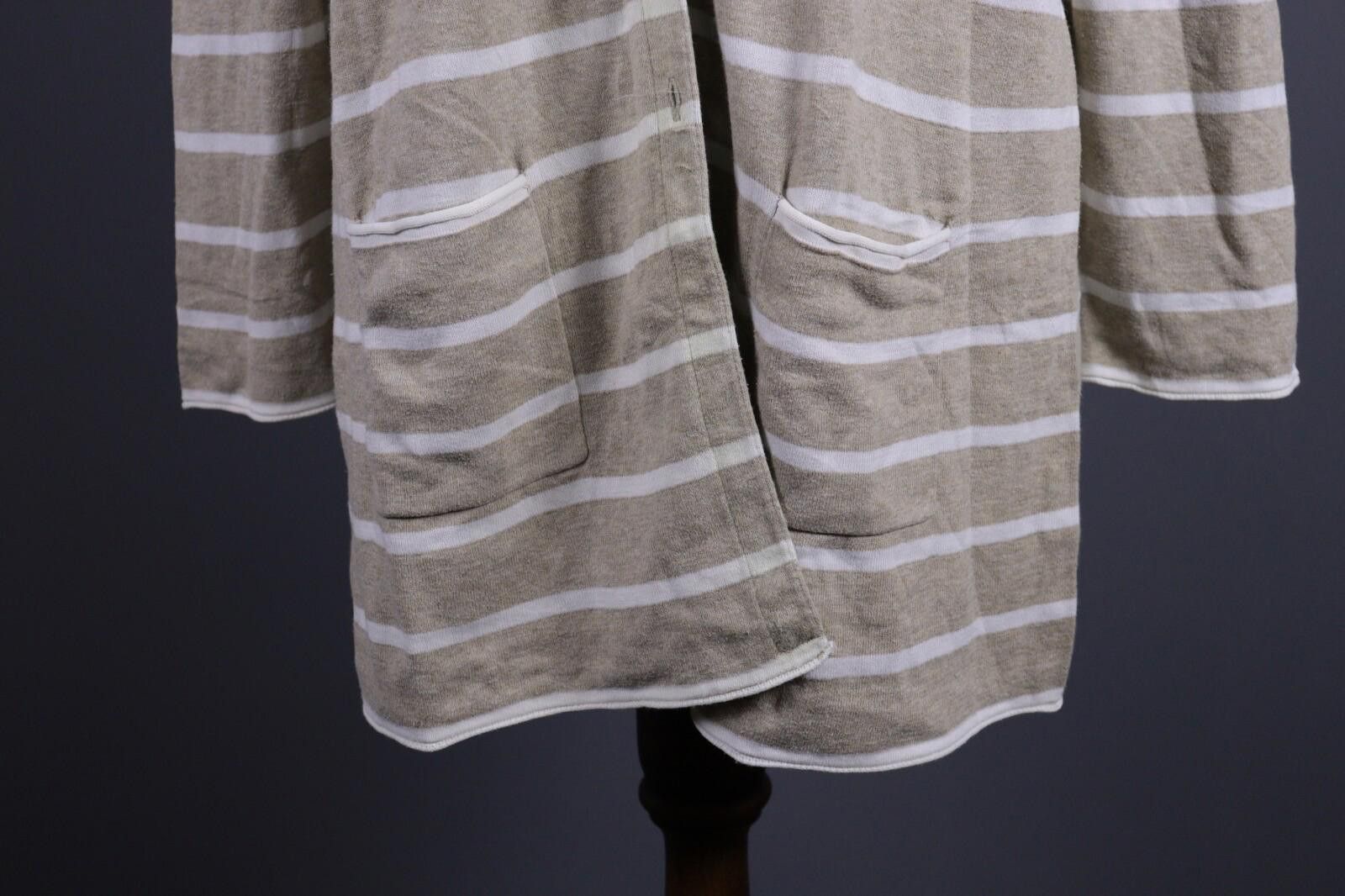 Designer Gudrun Sjoden Beige Geomertic Knit Sweater Size XL Size XL / US 12-14 / IT 48-50 - 3 Thumbnail