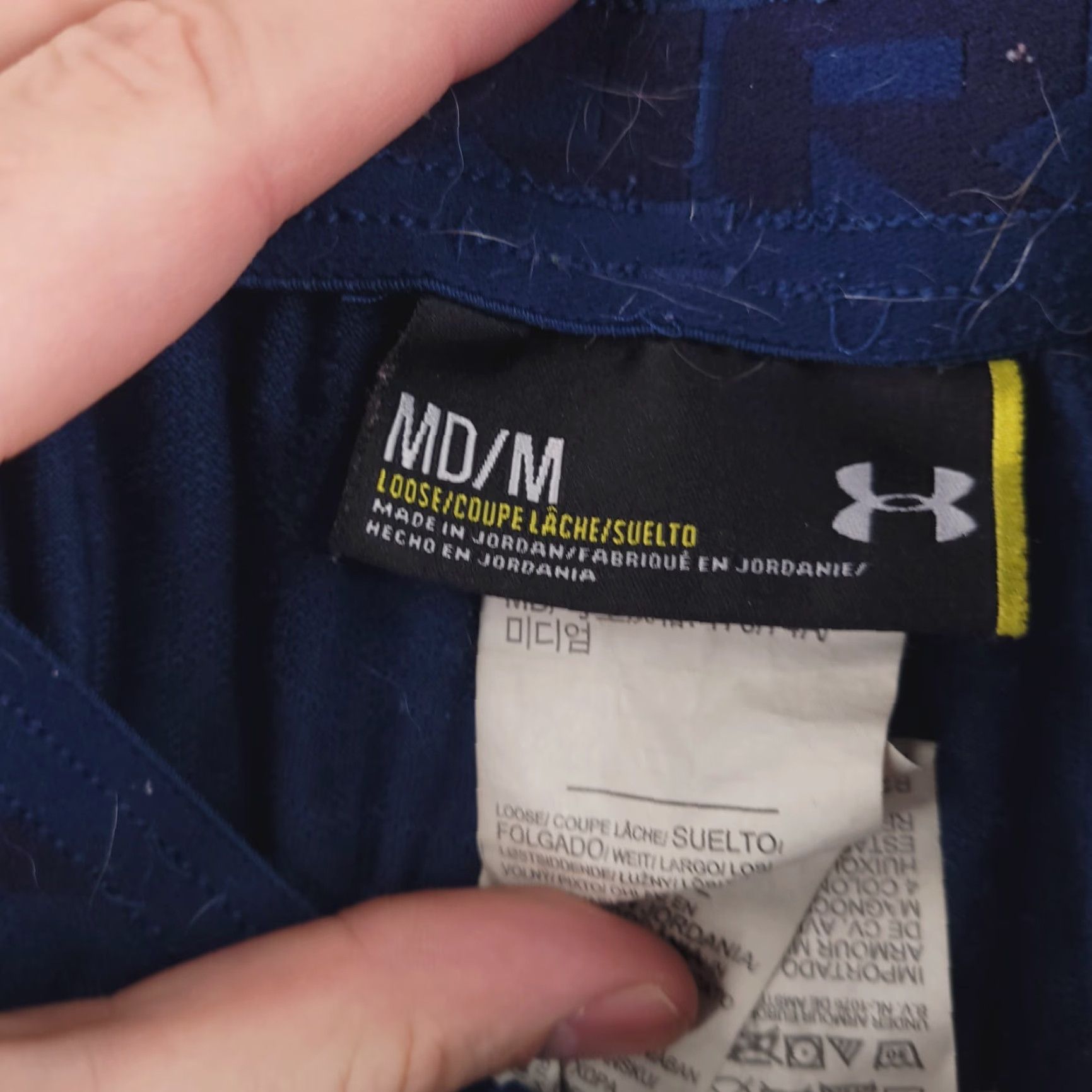 Under Armour Under Armour Shorts Mens Medium Blue Gym Casual Running Basketball Size US 31 - 3 Thumbnail