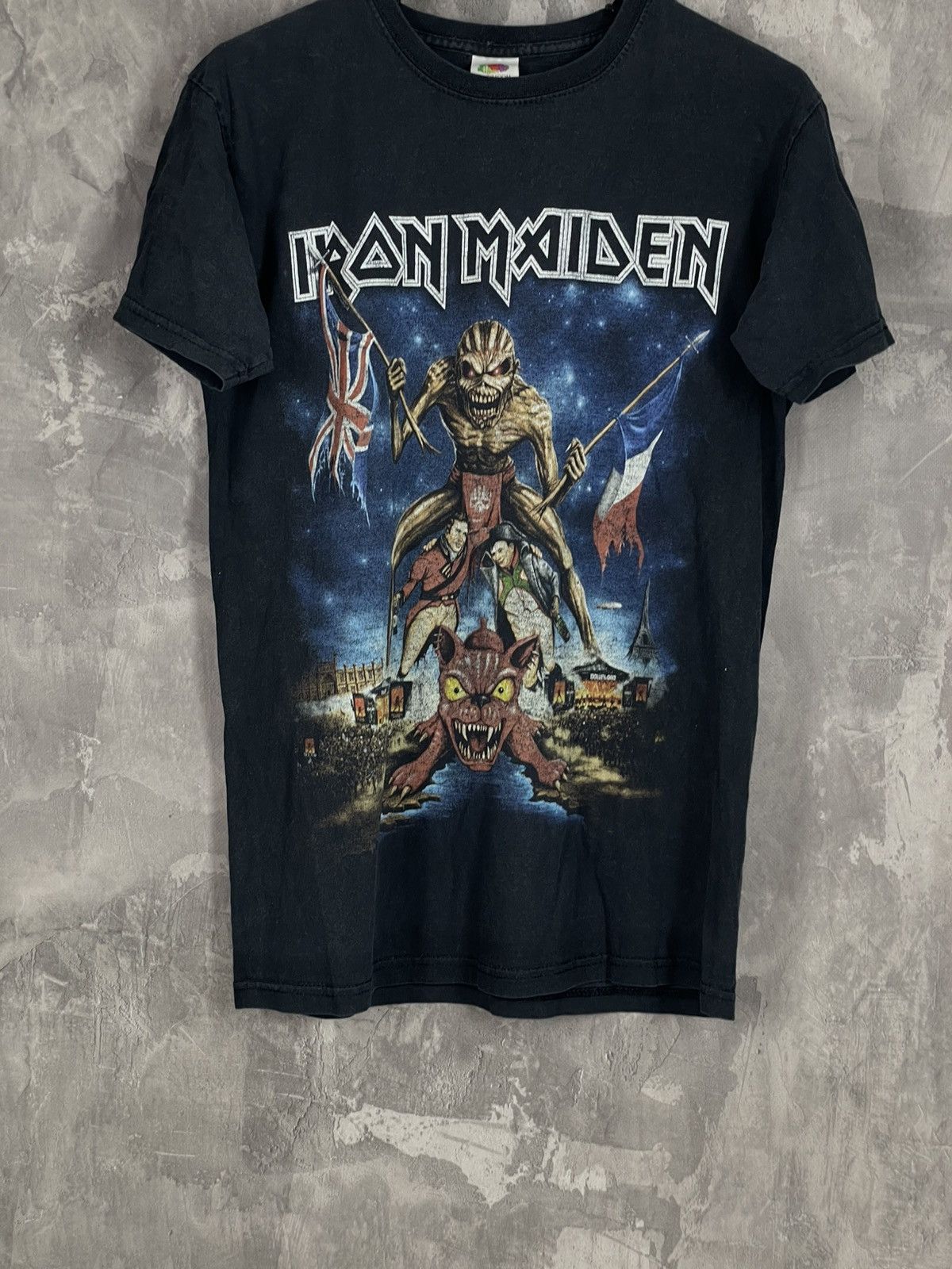 Band Tees Iron Maiden The Book Of Souls 2016 Tour Vintage Band T Shirt Size US S / EU 44-46 / 1 - 6 Thumbnail