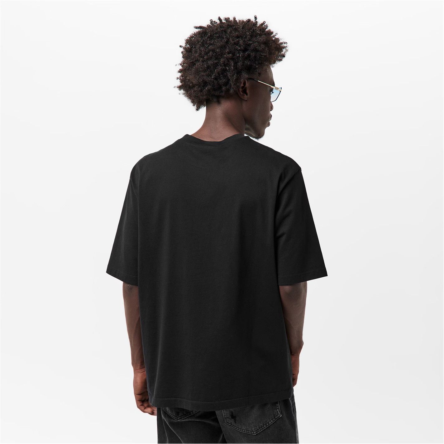 Dsquared2 o1g2r1mq0426 Cotton T-Shirt in Black Size US XXL / EU 58 / 5 - 5 Thumbnail