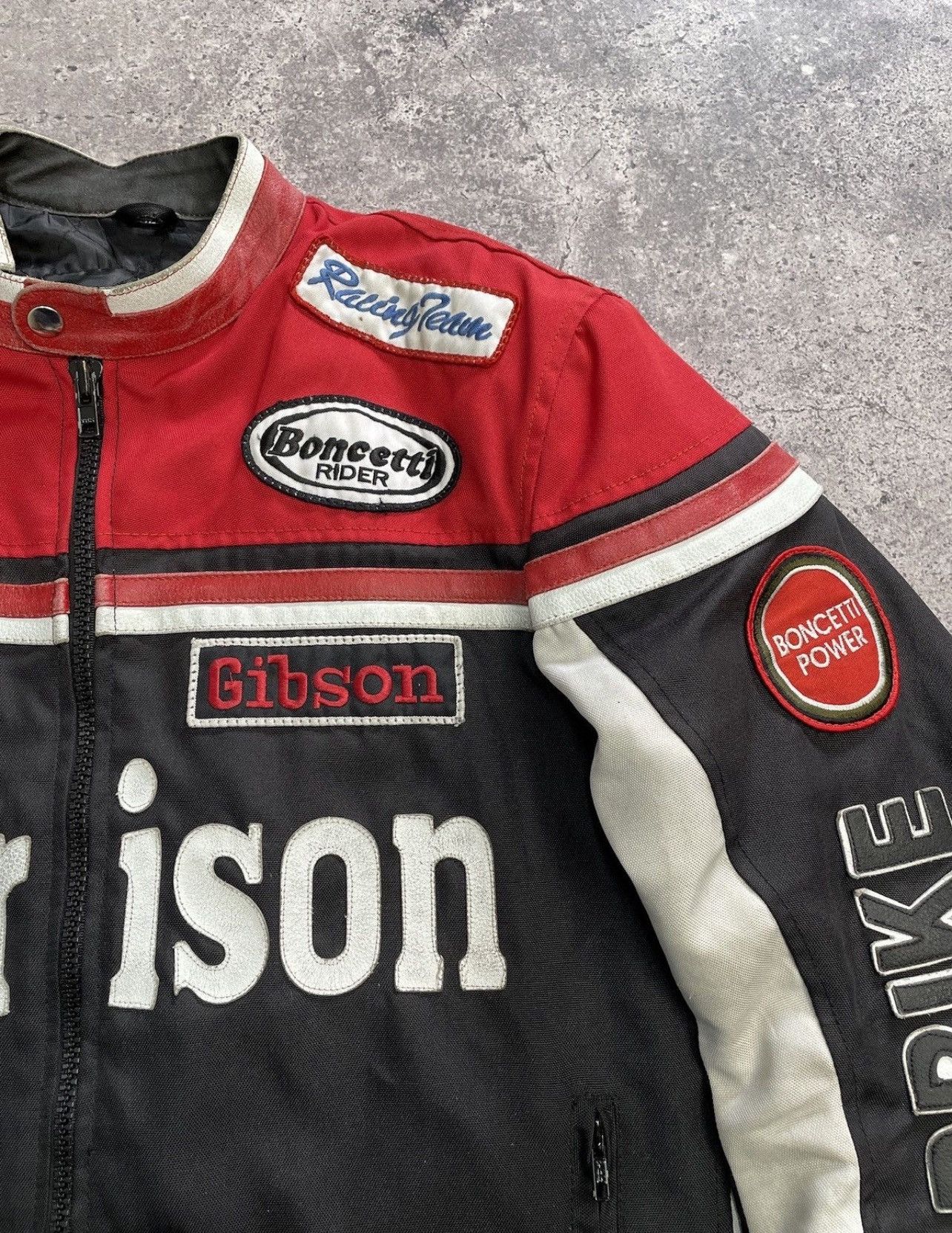 Racer Worldwide Harrison "Dark Devil" Racing Jacket - Nylon & Leather Hybrid Size US L / EU 52-54 / 3 - 11 Thumbnail