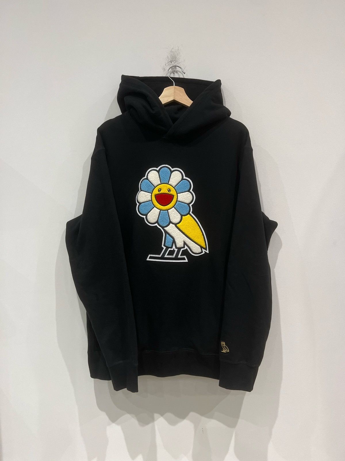 Takashi Murakami x OVO Hoodie Black Size: XXL