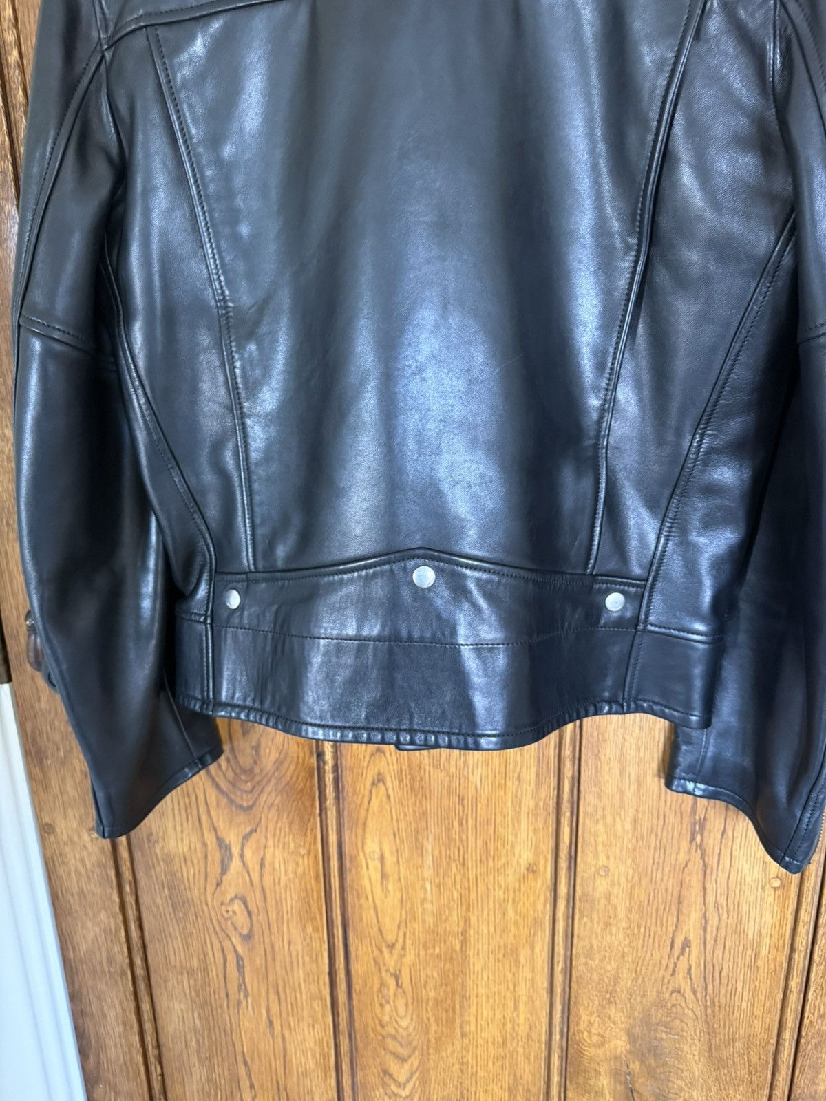 Saint Laurent Paris FW13 Holy Grail Saint Laurent L01 biker leather jacket 54 XL Size US L / EU 52-54 / 3 - 19 Thumbnail