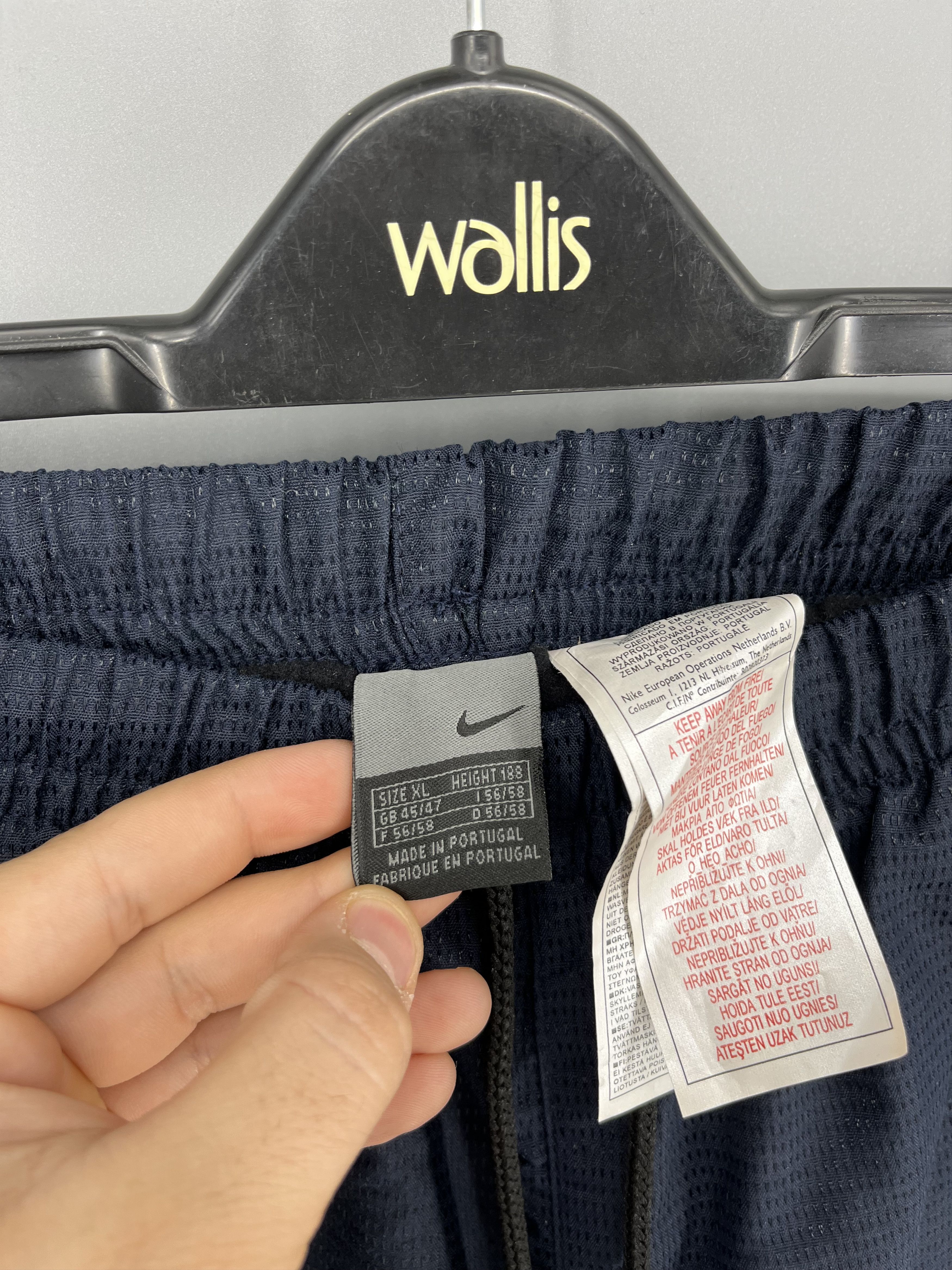Nike Vintage 90s Nike O2 RW. Nylon Baggy Y2K Drill Pants Size US 36 / EU 52 - 9 Thumbnail