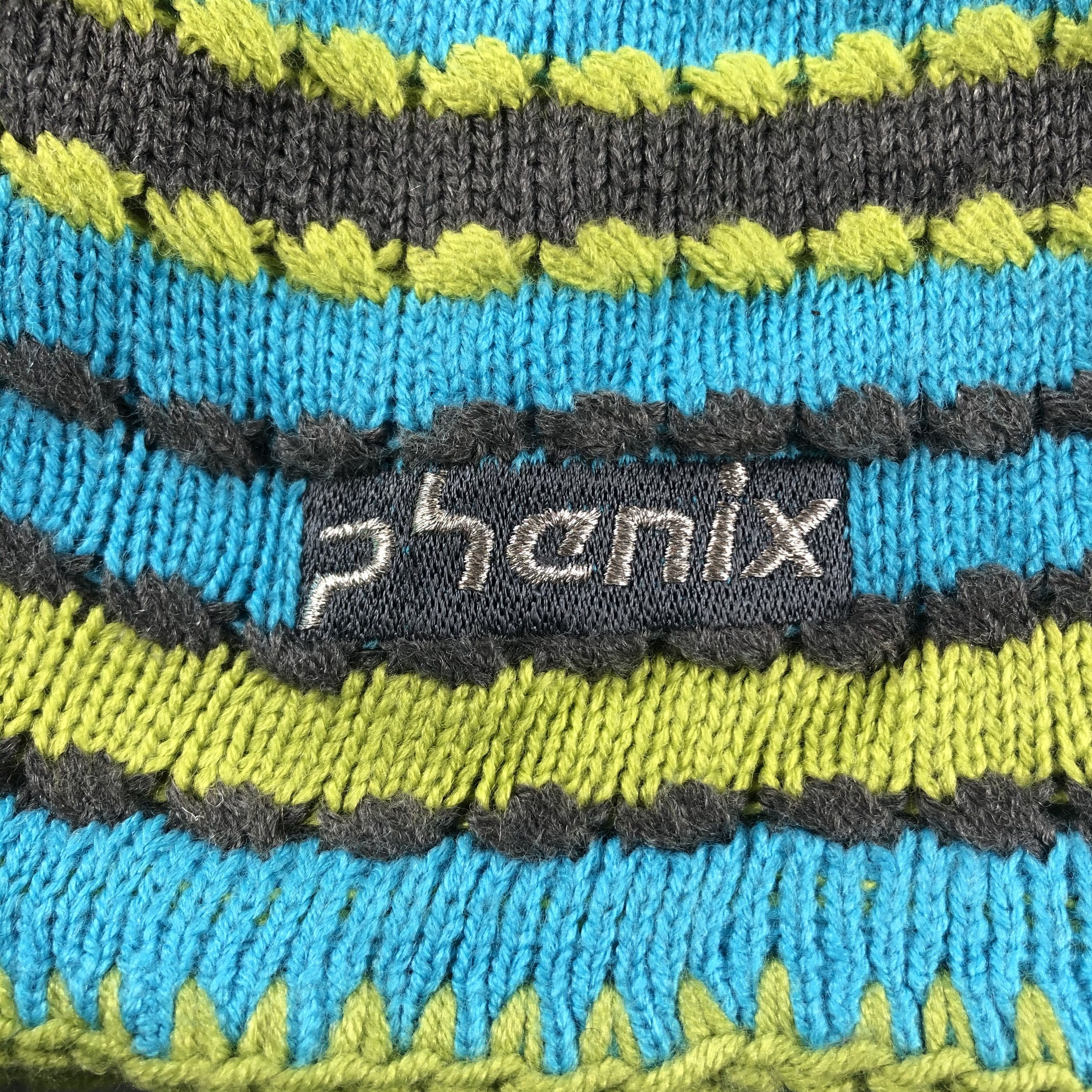 Phenix × Vintage Ear Flap Hat Phenix Beanie Snow Hat Snow Cap -D146 Size ONE SIZE - 4 Thumbnail