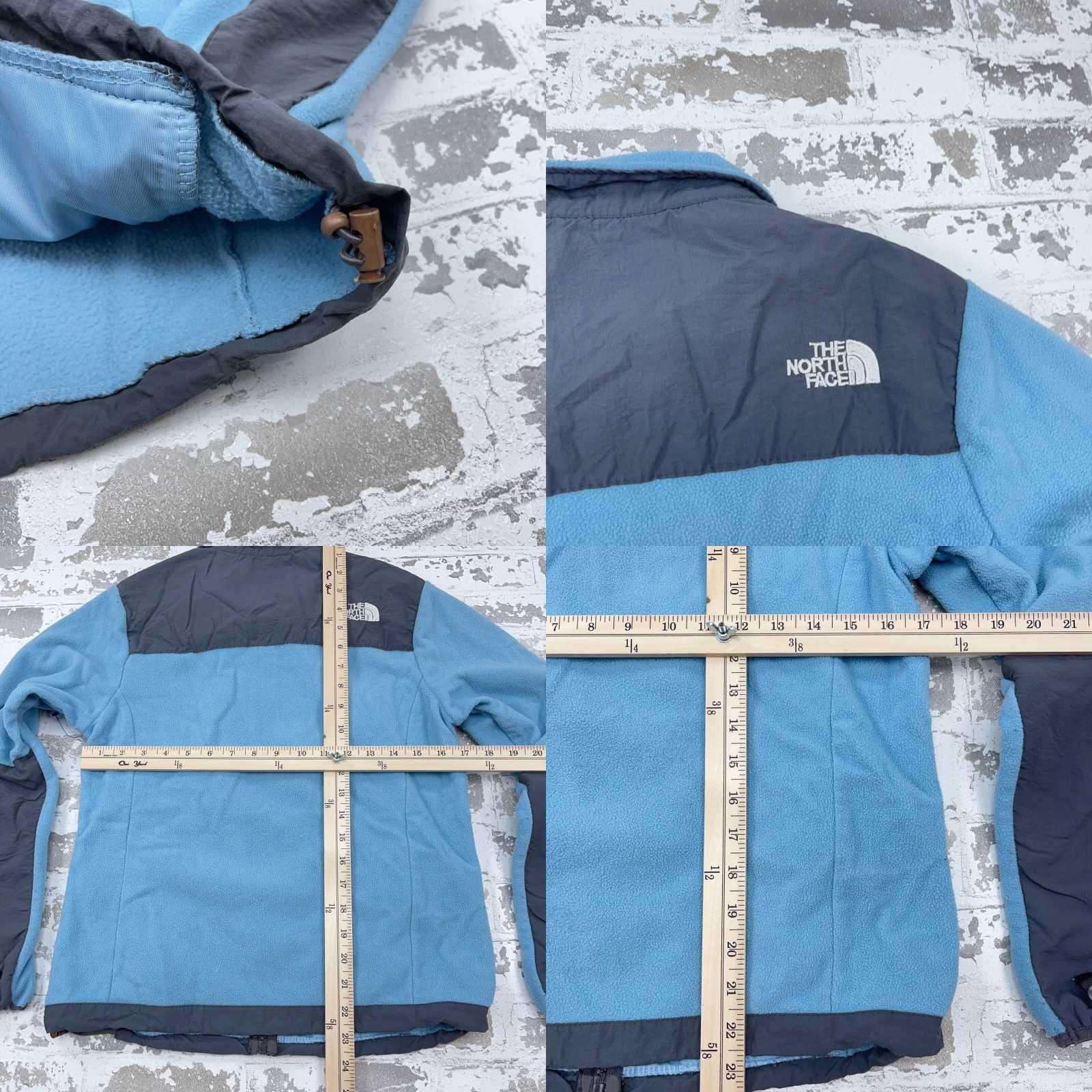 The North Face The North Face Jacket Women S Blue Denali Interchange Full Zip Fleece Polyester Logo Zipper Embroidered Casual Outerwear Classic Jacket Size S / US 4 / IT 40 - 8 Thumbnail