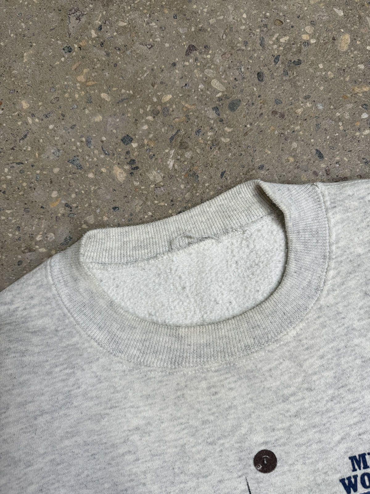Vintage 1990’s Michigan Wolverines Nutmeg Vintage Crewneck Size US L / EU 52-54 / 3 - 4 Thumbnail