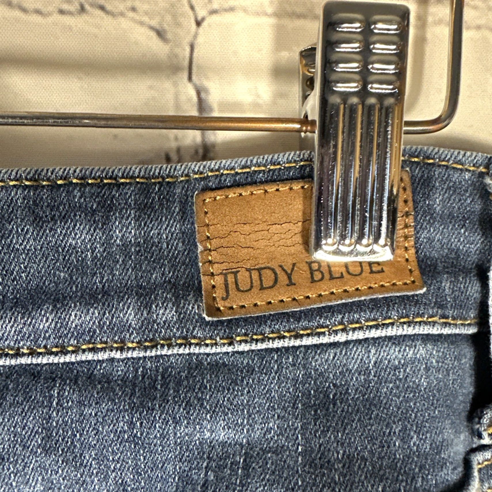 Denime Judy Blue Jeans Womens Relaxed Fit Denim Stretch Casual 15/32 29 Inseam Blue City Preppy Pockets Womens Jeans JB82325DK Size 36" / US 14 / IT 50 - 5 Thumbnail