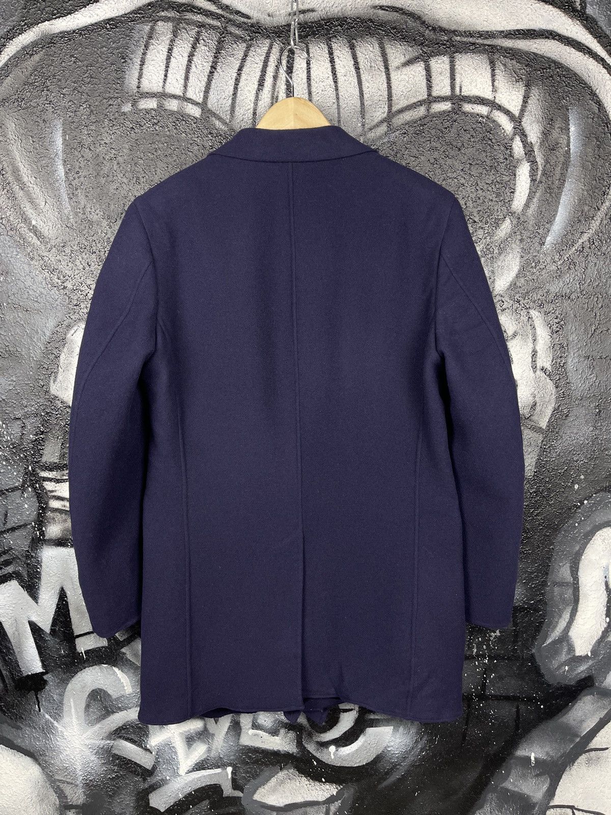 Jil Sander × Uniqlo Uniqlo x J+ Premium Wool Navy Blue Coat Jacket Men’s Size S Size US S / EU 44-46 / 1 - 9 Thumbnail