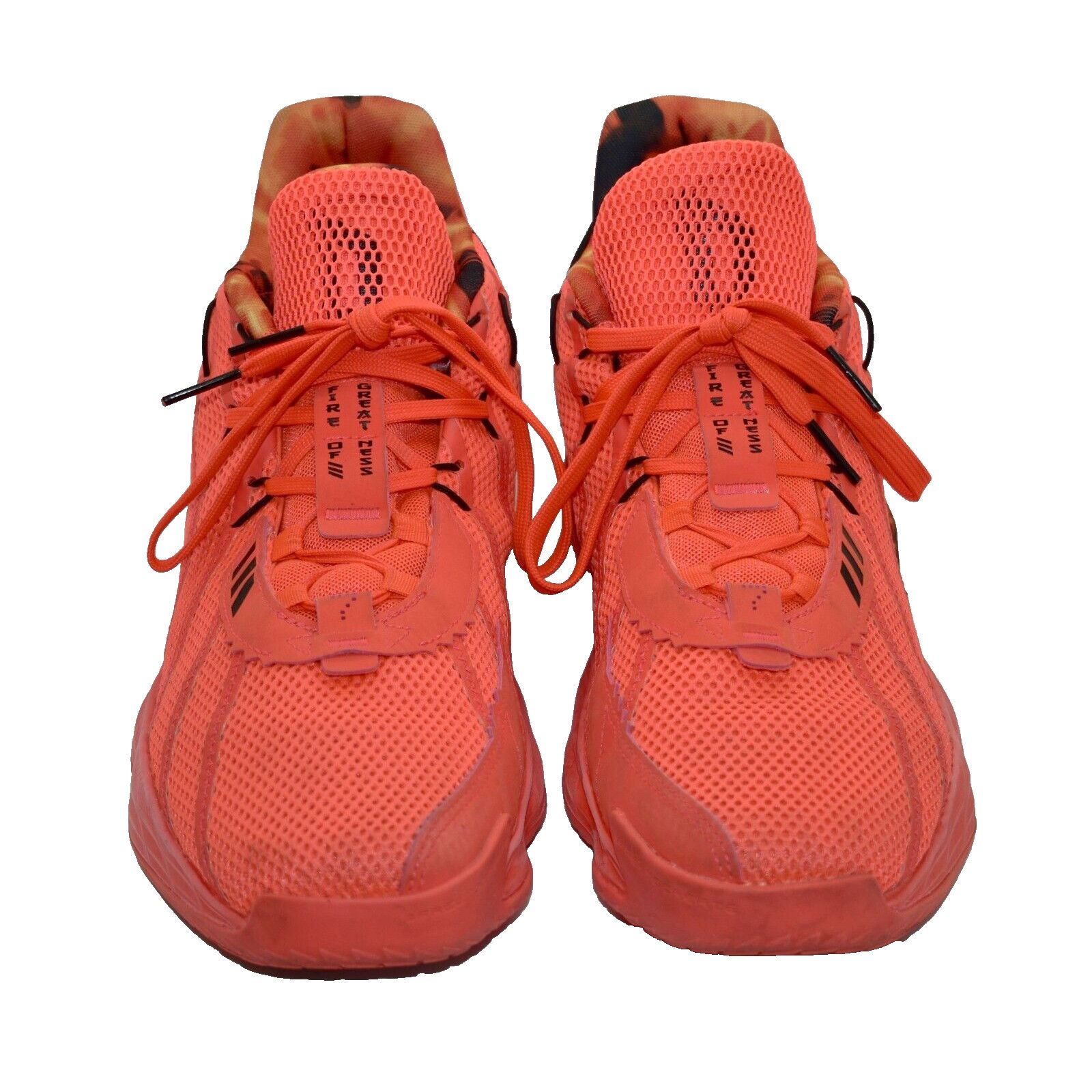 Adidas ADIDAS Dame 7 Fire Of Greatness Solar Red Shoes FX7439 Sz 12 Size US 12 / EU 45 - 4 Thumbnail