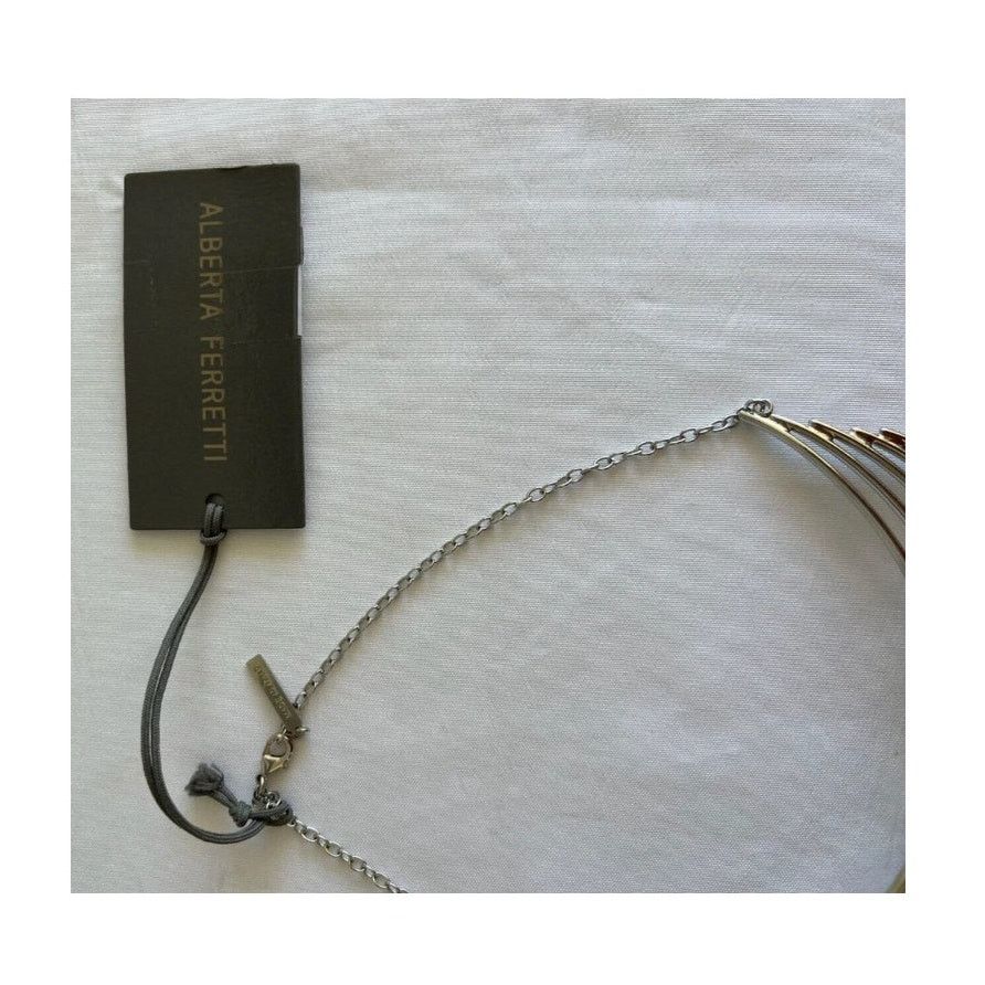 Alberta Ferretti AW20 Alberta Ferretti Crystal-Embellished Strass Necklace Size ONE SIZE - 6 Thumbnail