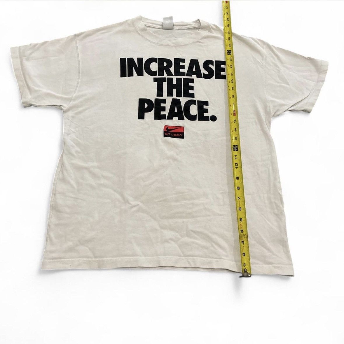 Nike × Stussy Stussy Nike Increase the Peace T-Shirt Size US M / EU 48-50 / 2 - 2 Thumbnail