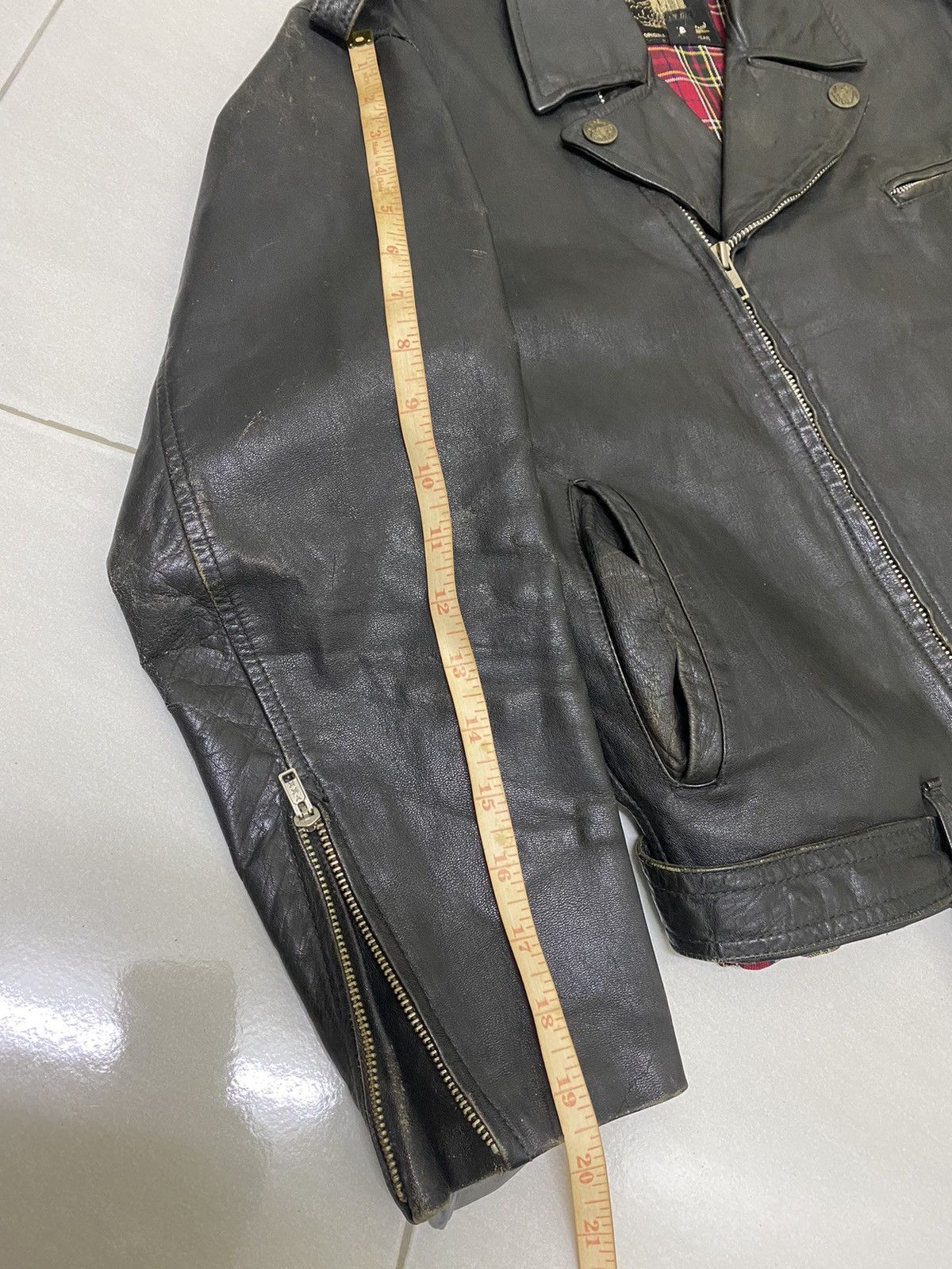 Designer × Japanese Brand MOTORCYCLE MATE / DOLPHIN (Original Leather Wear) Size US L / EU 52-54 / 3 - 4 Thumbnail