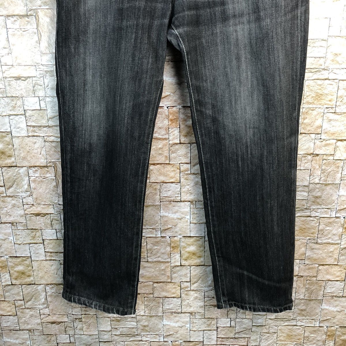 Edwin Edwin Black Denim vintage ripped distressed Pants #7598 Size US 34 / EU 50 - 7 Thumbnail
