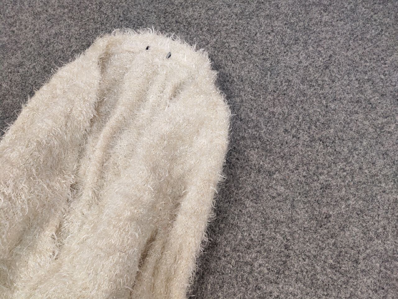 Japanese Brand Vintage Japan Design Mohair fuzzy Cardigan Sweater Y2K Style Size US L / EU 52-54 / 3 - 4 Thumbnail