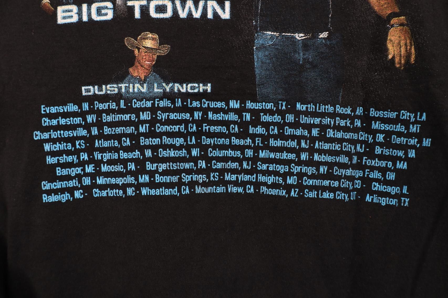 Vintage Y2K The Lights Tour Luke Bryan Band T-Shirt Jack Daniels Size US XL / EU 56 / 4 - 11 Thumbnail