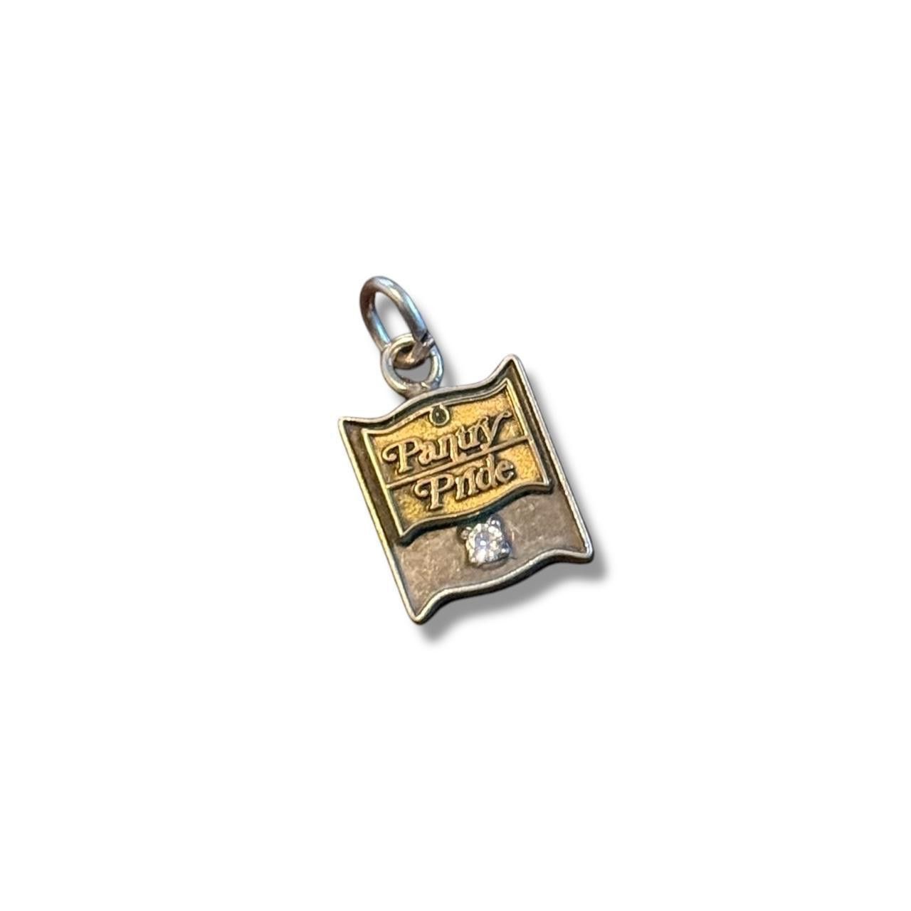 Designer Vintage Sterling Silver Pantry Pride Pendant/Charm Size ONE SIZE - 1 Thumbnail