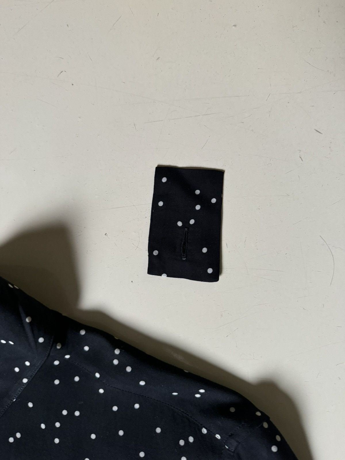 Saint Laurent Paris Saint Laurent Paris Hedi Slimane random dot shirt Size US M / EU 48-50 / 2 - 5 Thumbnail