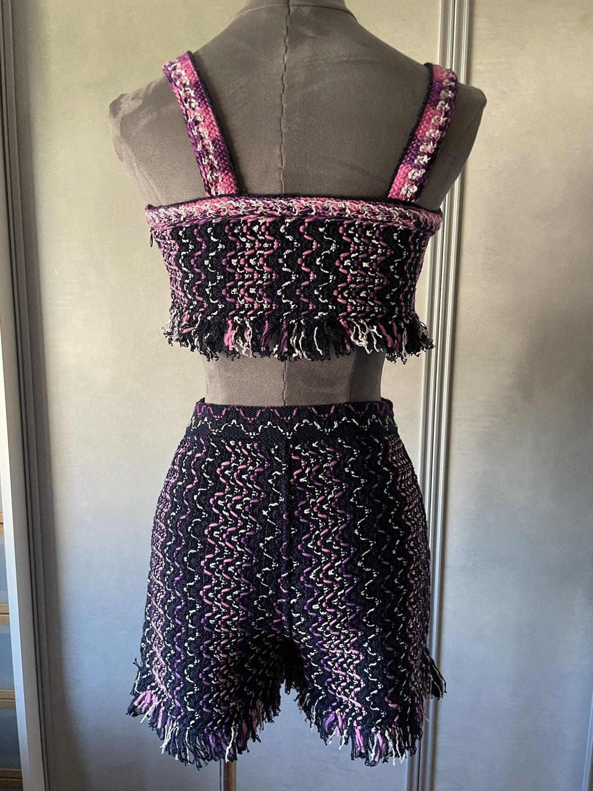 Chanel CHANEL SHORT ET CROP TOP Size XS / US 0-2 / IT 36-38 - 7 Thumbnail