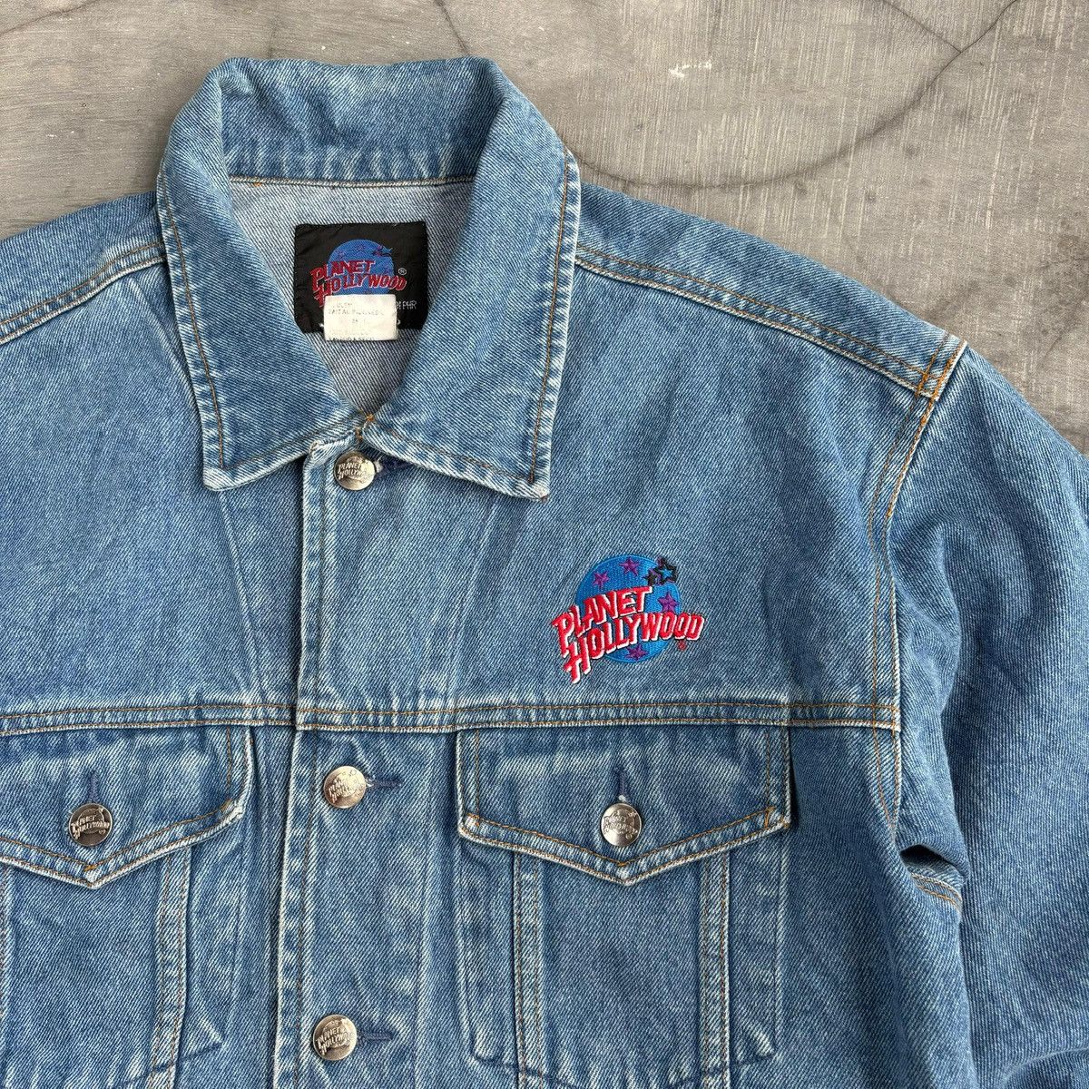 Planet Hollywood Vintage Jacket Planet Hollywood Size US L / EU 52-54 / 3 - 3 Thumbnail