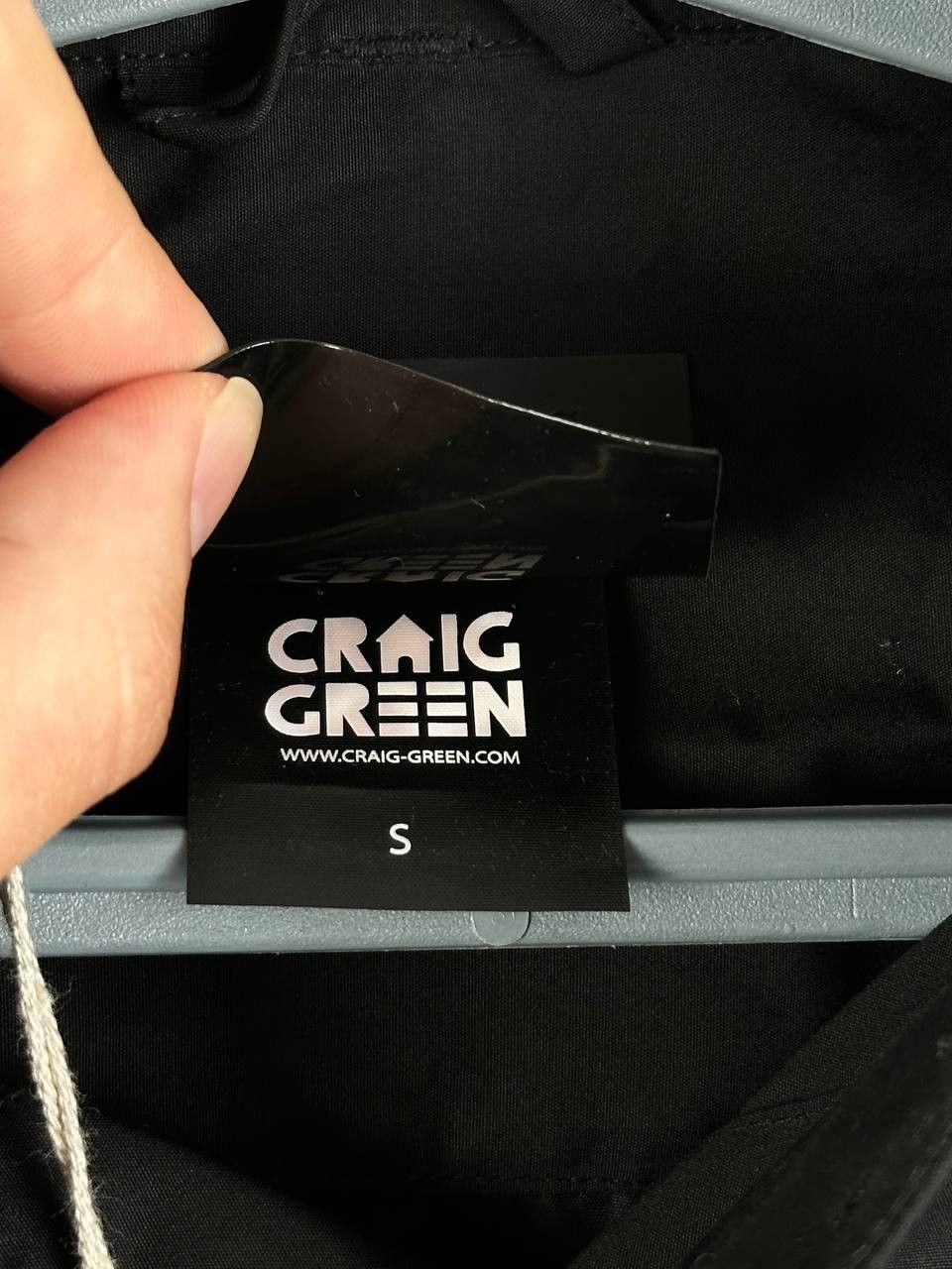 Craig Green NEW Craig Green Laced Black Fitted Shirt Size US S / EU 44-46 / 1 - 4 Thumbnail