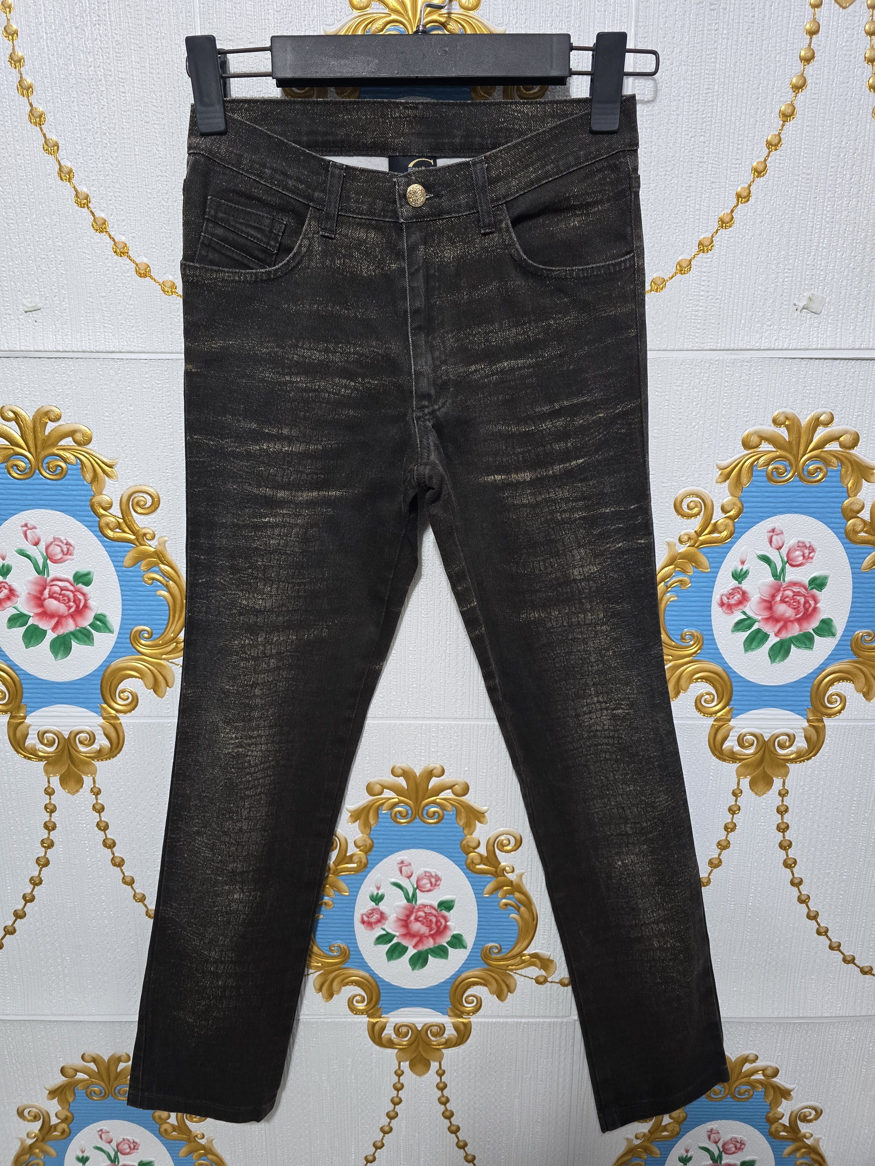 Just Cavalli JUST CAVALLI jeans elastic RARE VINTAGE 1990 excellent Size 28" / US 6 / IT 42 - 1 Thumbnail