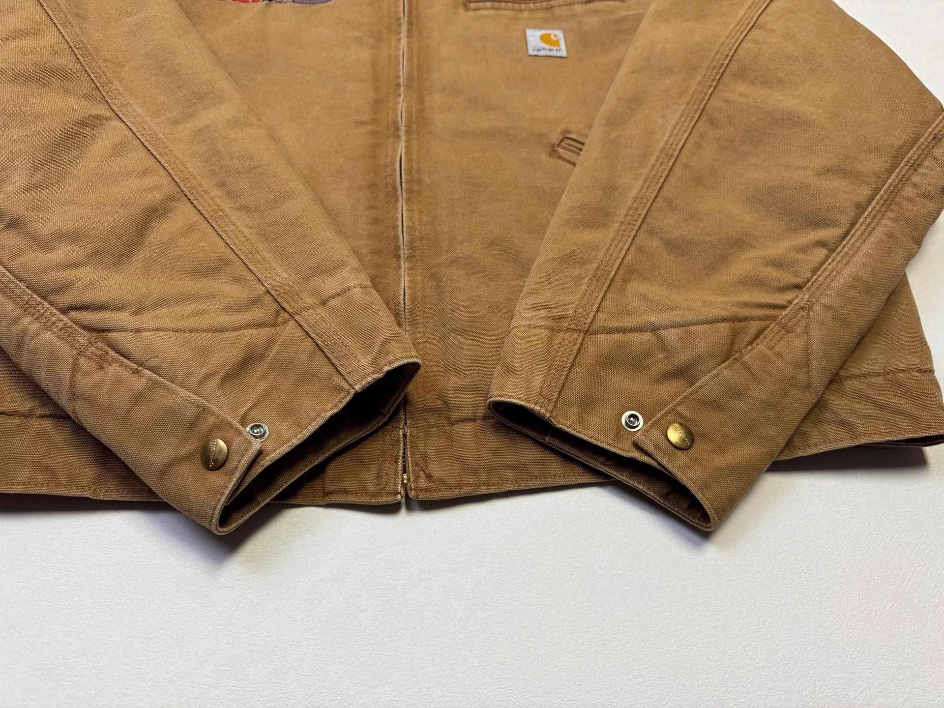 Carhartt Vintage Carhartt J01 Brown XL 06 USA Size US XL / EU 56 / 4 - 3 Thumbnail