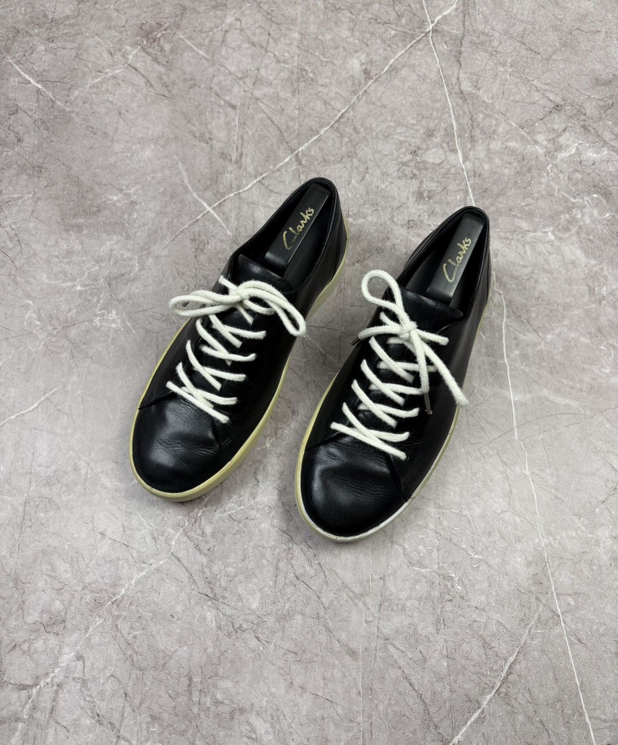 The Last Conspiracy The Last Conspiracy x Ecco Black Leather low-top Sneakers 41 Size US 8 / EU 41 - 4 Thumbnail