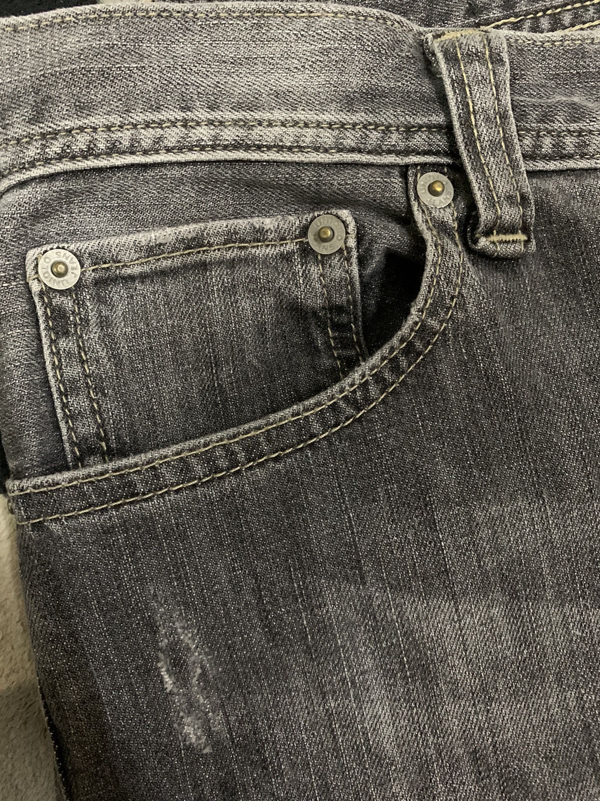 Undercover × Uniqlo Vintage Uniqlo Faded Wash Slim Bootcut Grunge Jeans Size US 31 - 5 Thumbnail