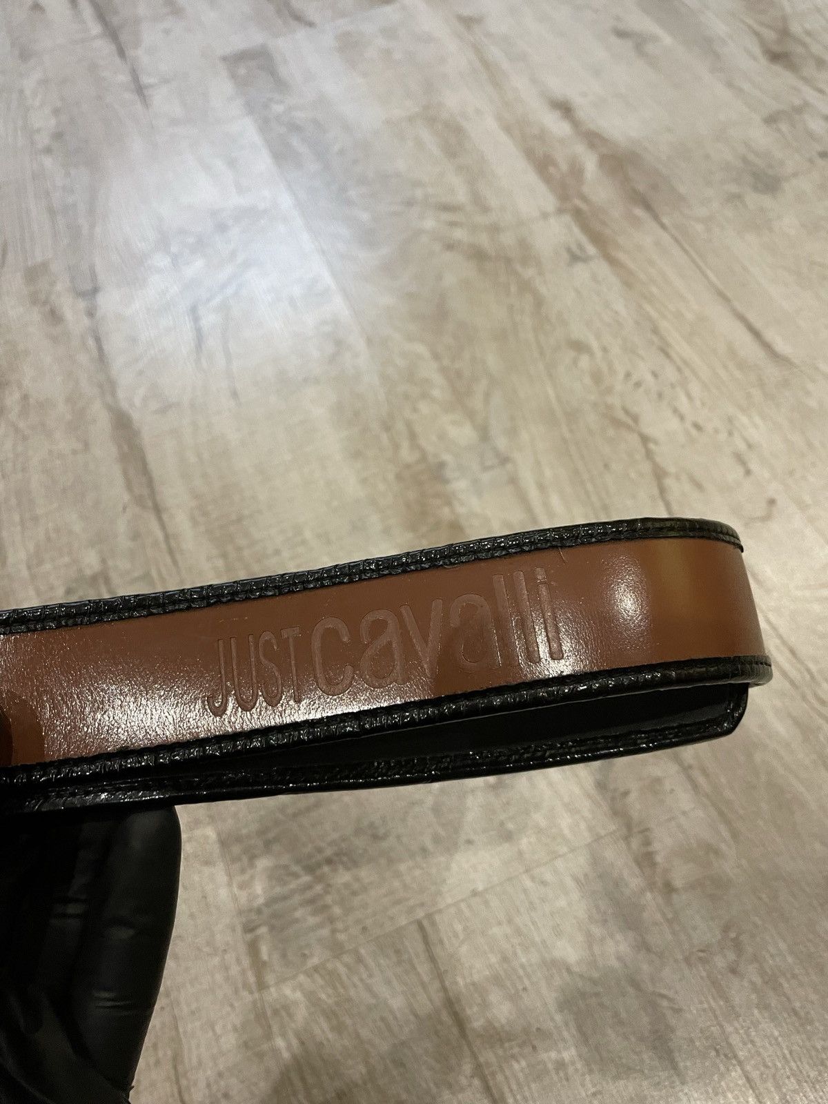 Roberto Cavalli Vintage Just Cavalli Belt Brown Size ONE SIZE - 6 Thumbnail
