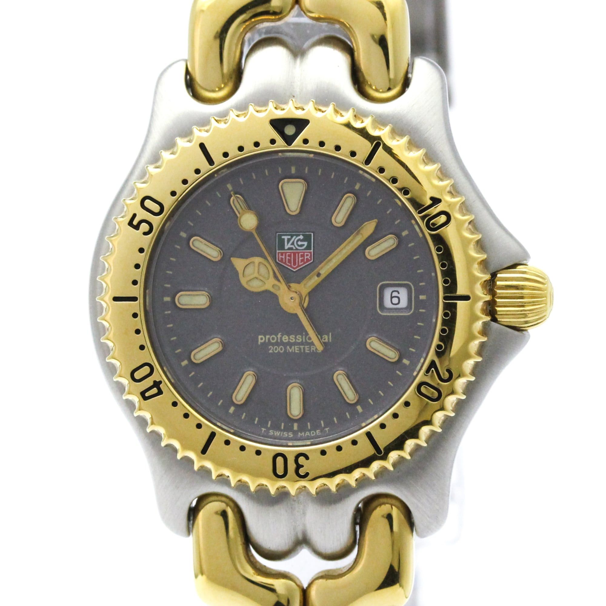 Tag Heuer TAG HEUER Sel 200M Gold Plated Steel Ladies Watch WG1320 Polished Size ONE SIZE - 1 Thumbnail