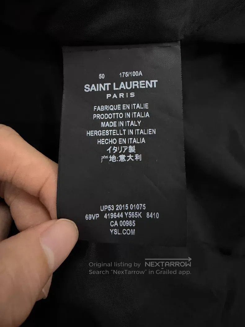 Saint Laurent Paris Saint Laurent Paris Astronaut Moon Landing Jacket i Size US M / EU 48-50 / 2 - 6 Thumbnail
