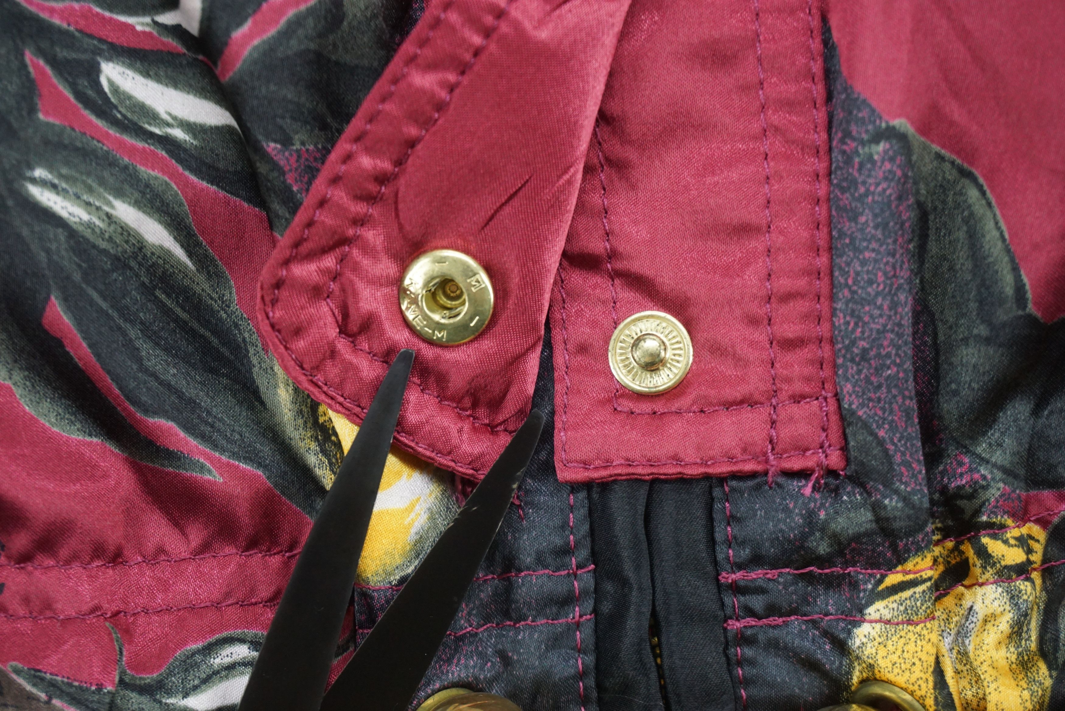 Japanese Brand Elbe Faux Fur Hooded Jacket Abstract Prints Japan Made Size S / US 4 / IT 40 - 8 Thumbnail